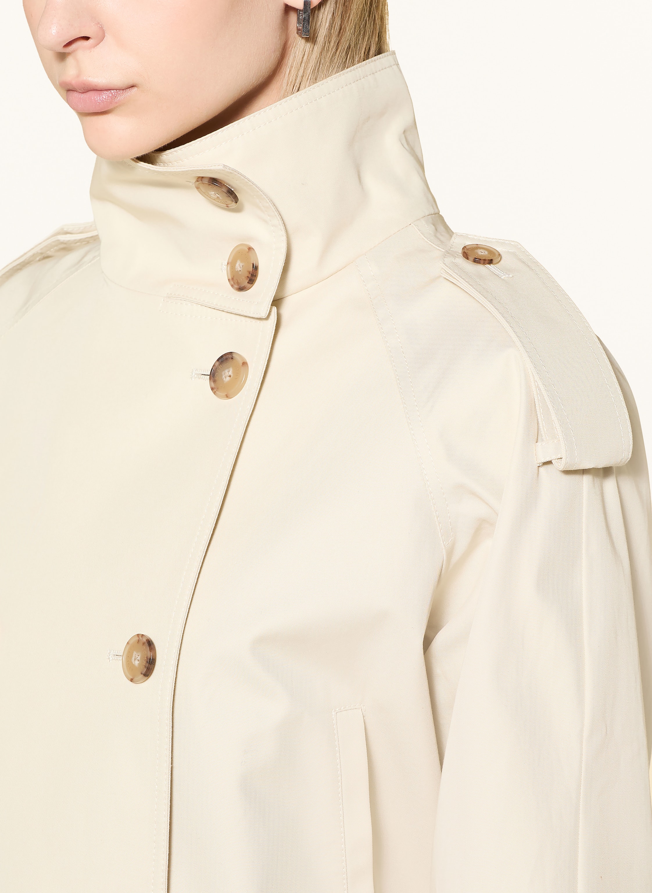 Thumbnail - Tommy Hilfiger Trench-Jacke weiss
