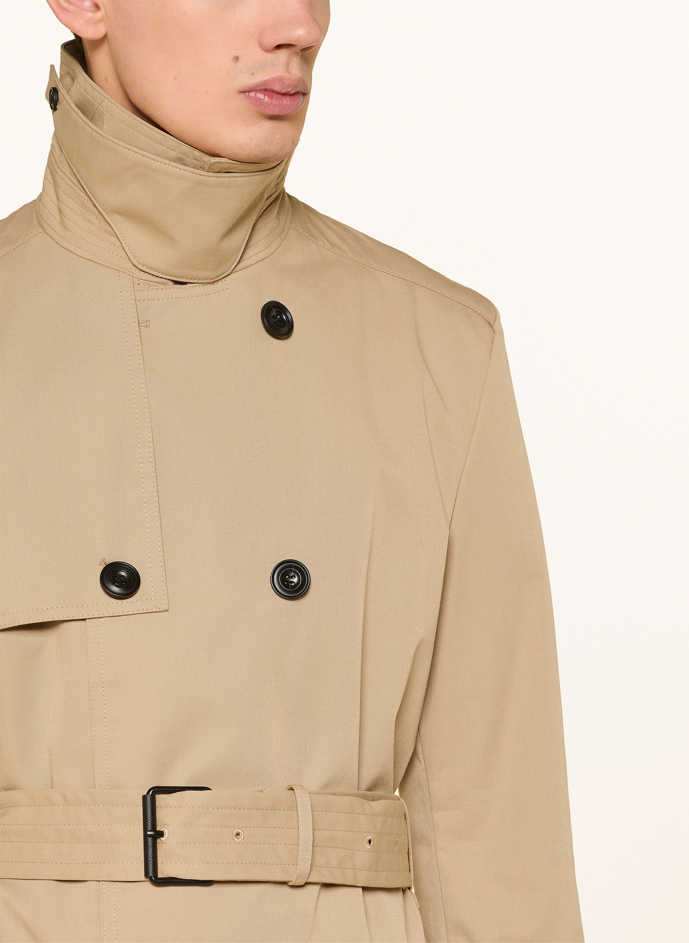 Thumbnail - Hugo Trenchcoat Malusk beige