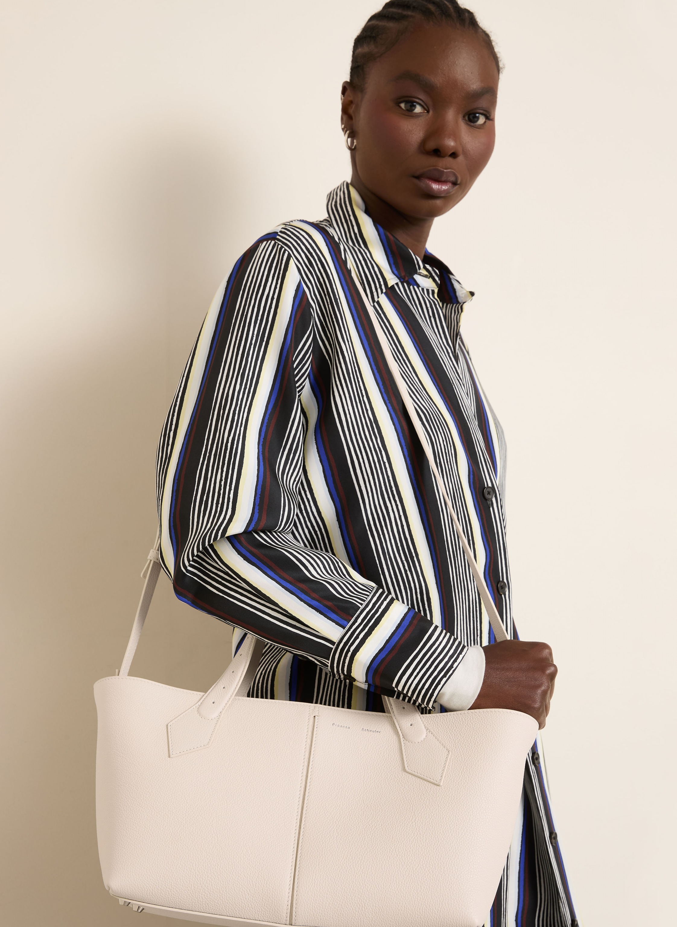 Thumbnail - Proenza Schouler Handtasche East West Tote weiss