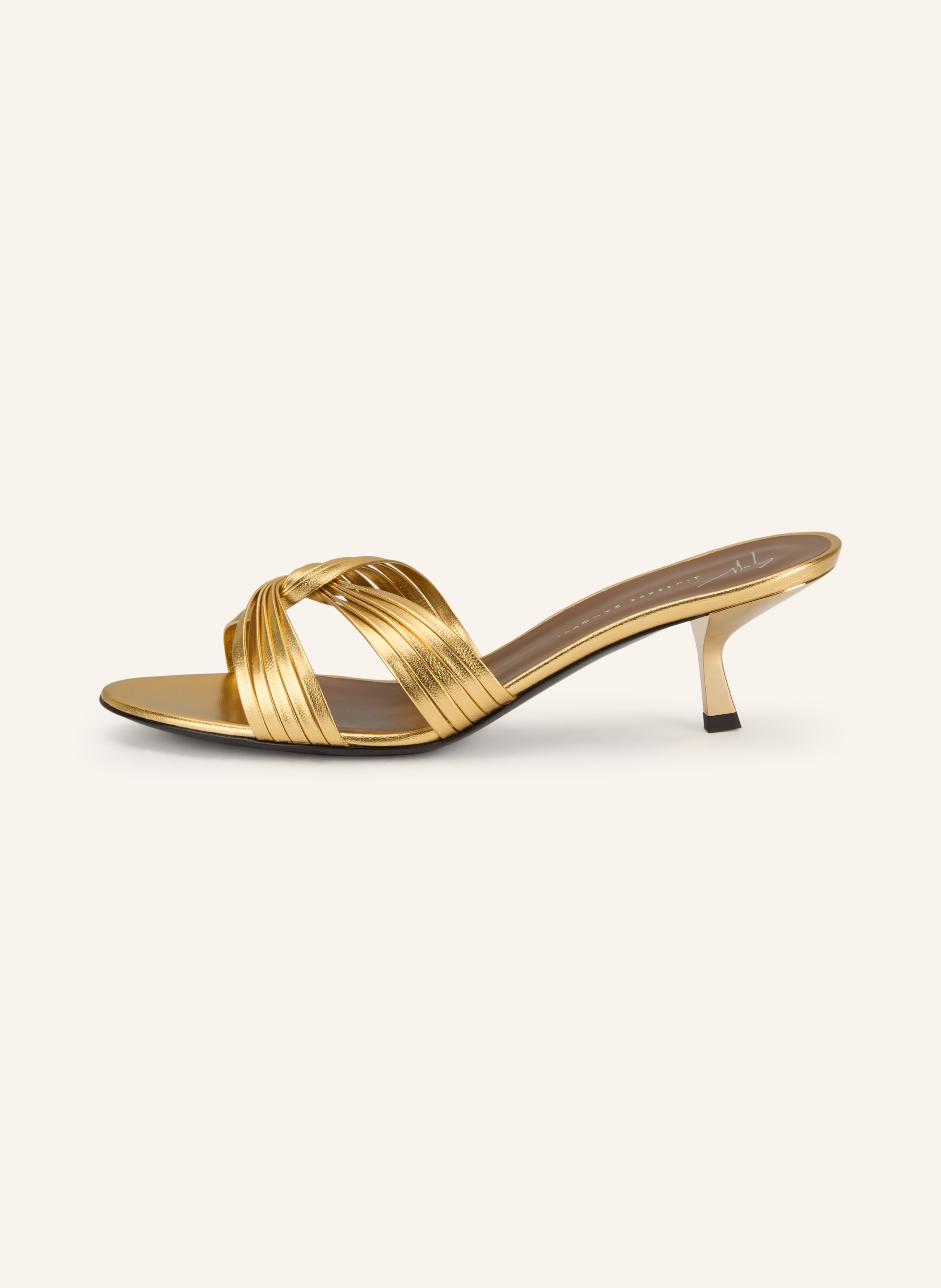 Thumbnail - Giuseppe Zanotti Design Mules gold