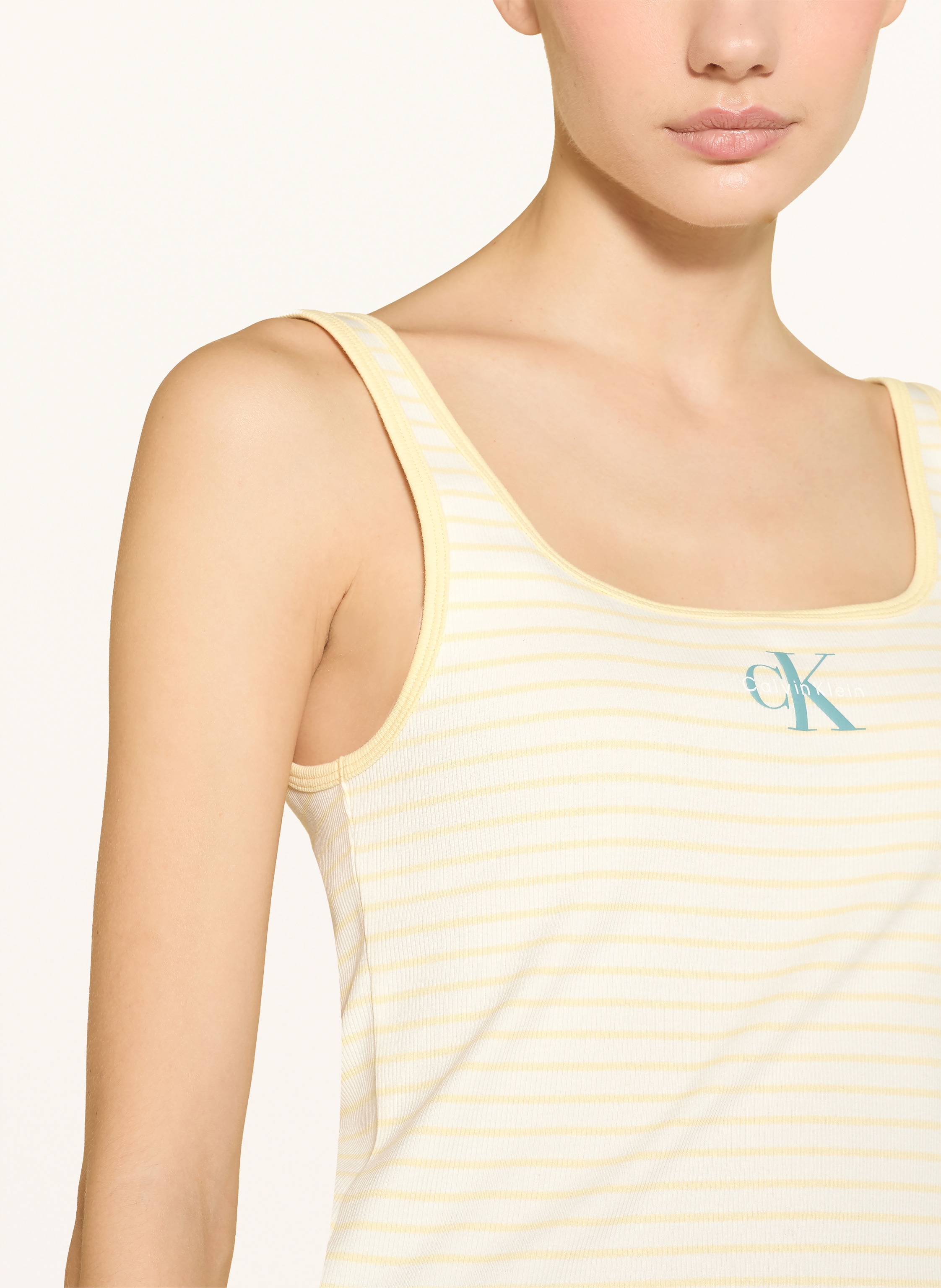 Thumbnail - Calvin Klein Jeans Top gelb