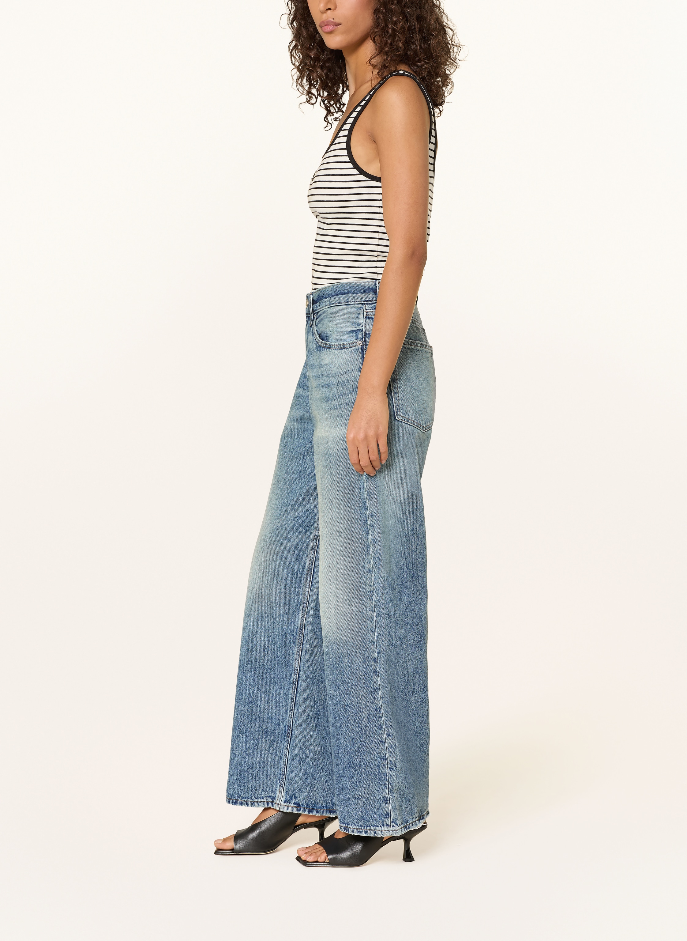 Thumbnail - Calvin Klein Jeans Wide Leg Jeans Andrew blau