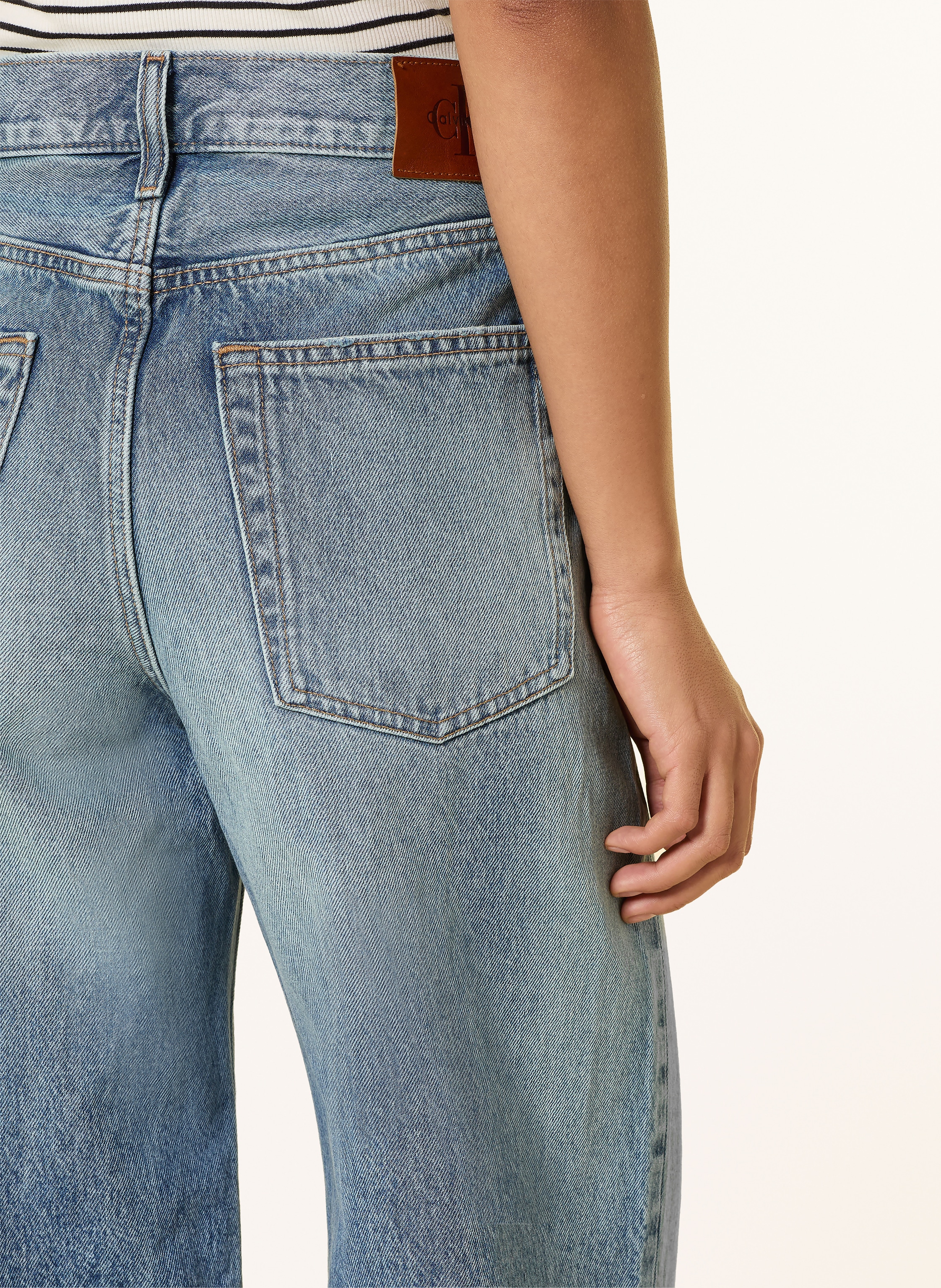 Thumbnail - Calvin Klein Jeans Wide Leg Jeans Andrew blau