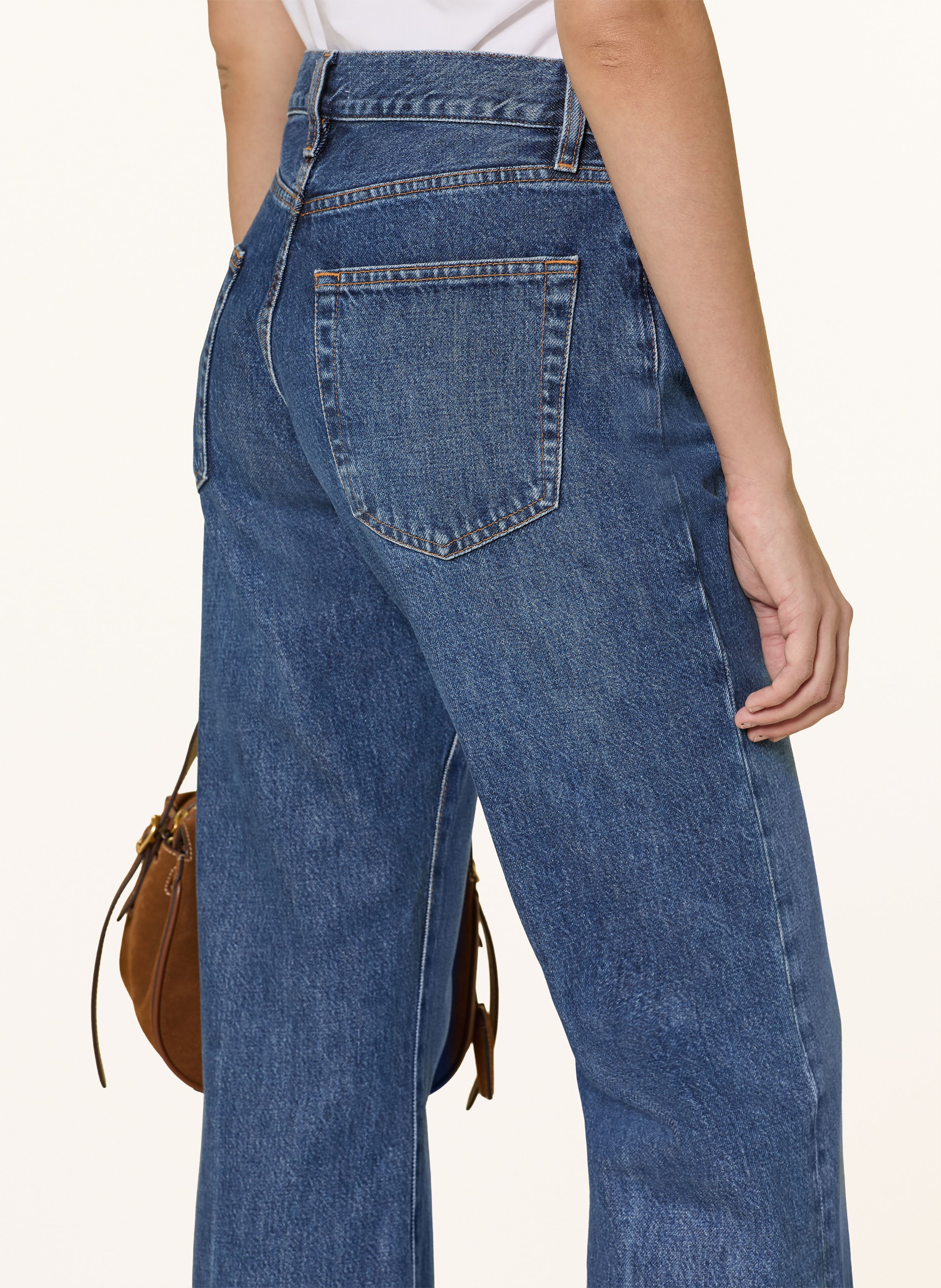 Thumbnail - Frame Flared Jeans The Lax blau
