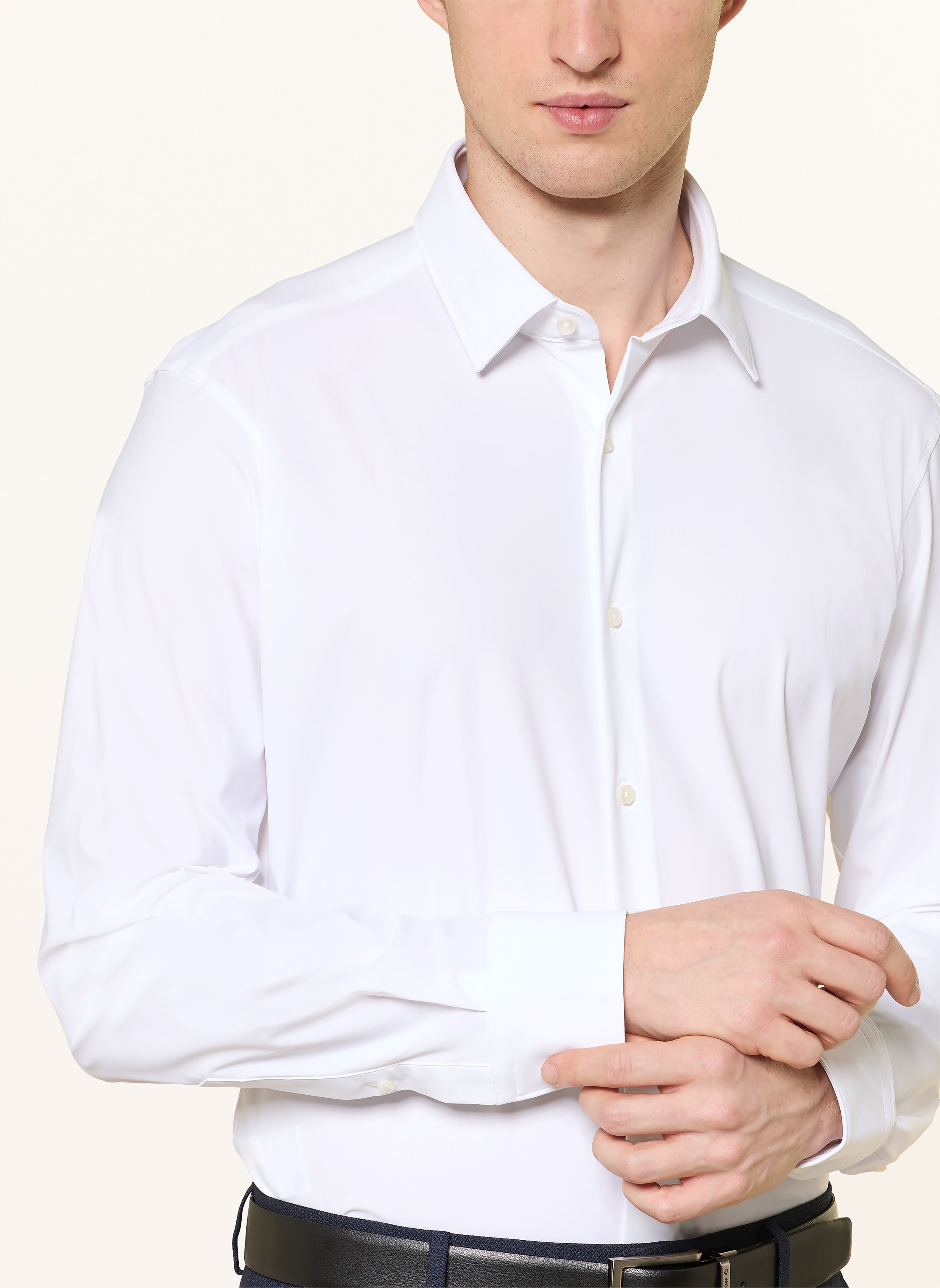 Thumbnail - Boss Hemd Joe Regular Fit weiss