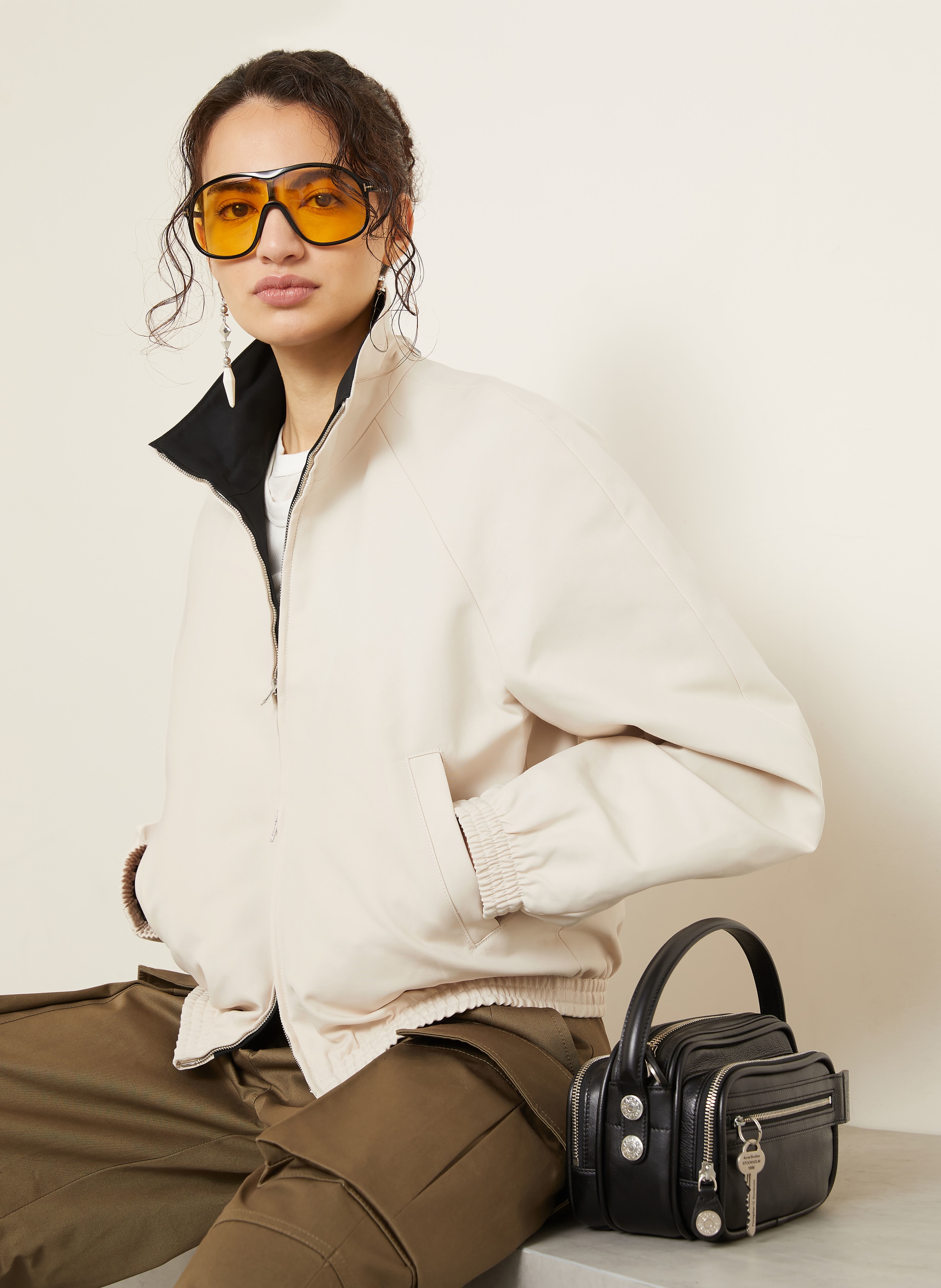 Thumbnail - Acne Studios Blouson beige