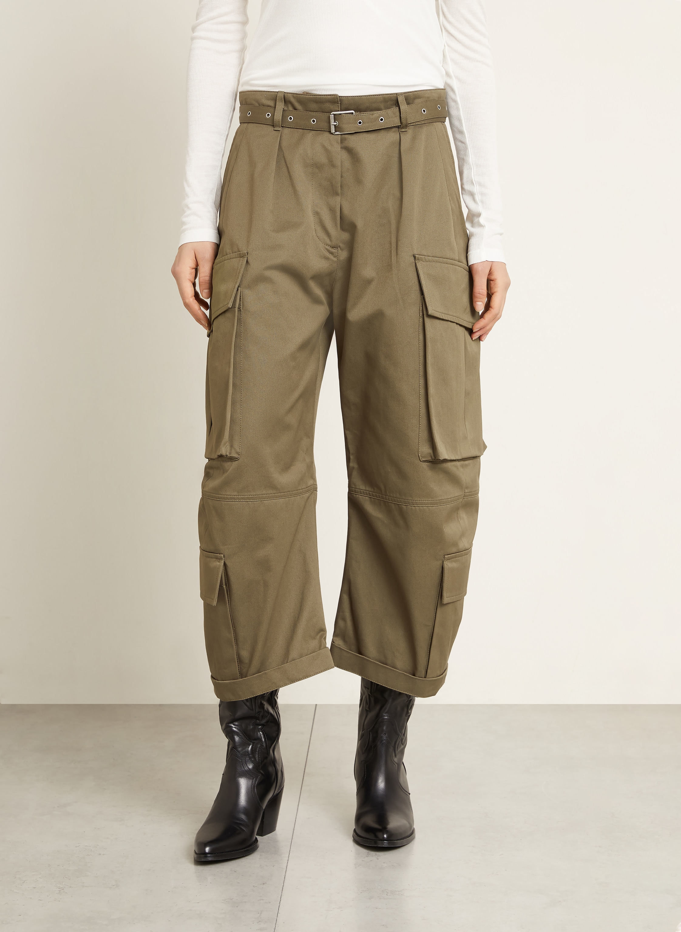 Thumbnail - Acne Studios Cargohose gruen