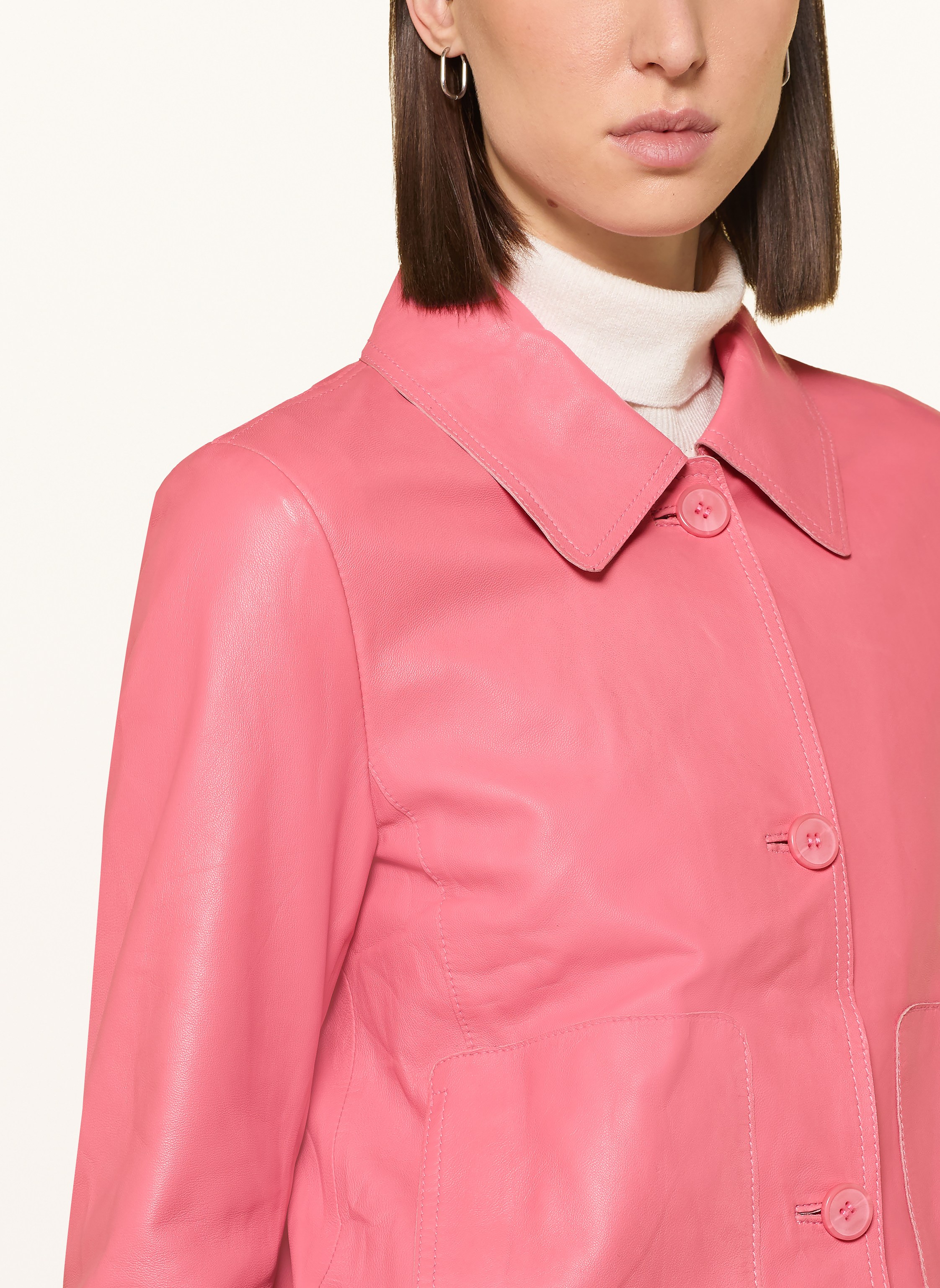 Thumbnail - Milestone Lederjacke Msammi pink