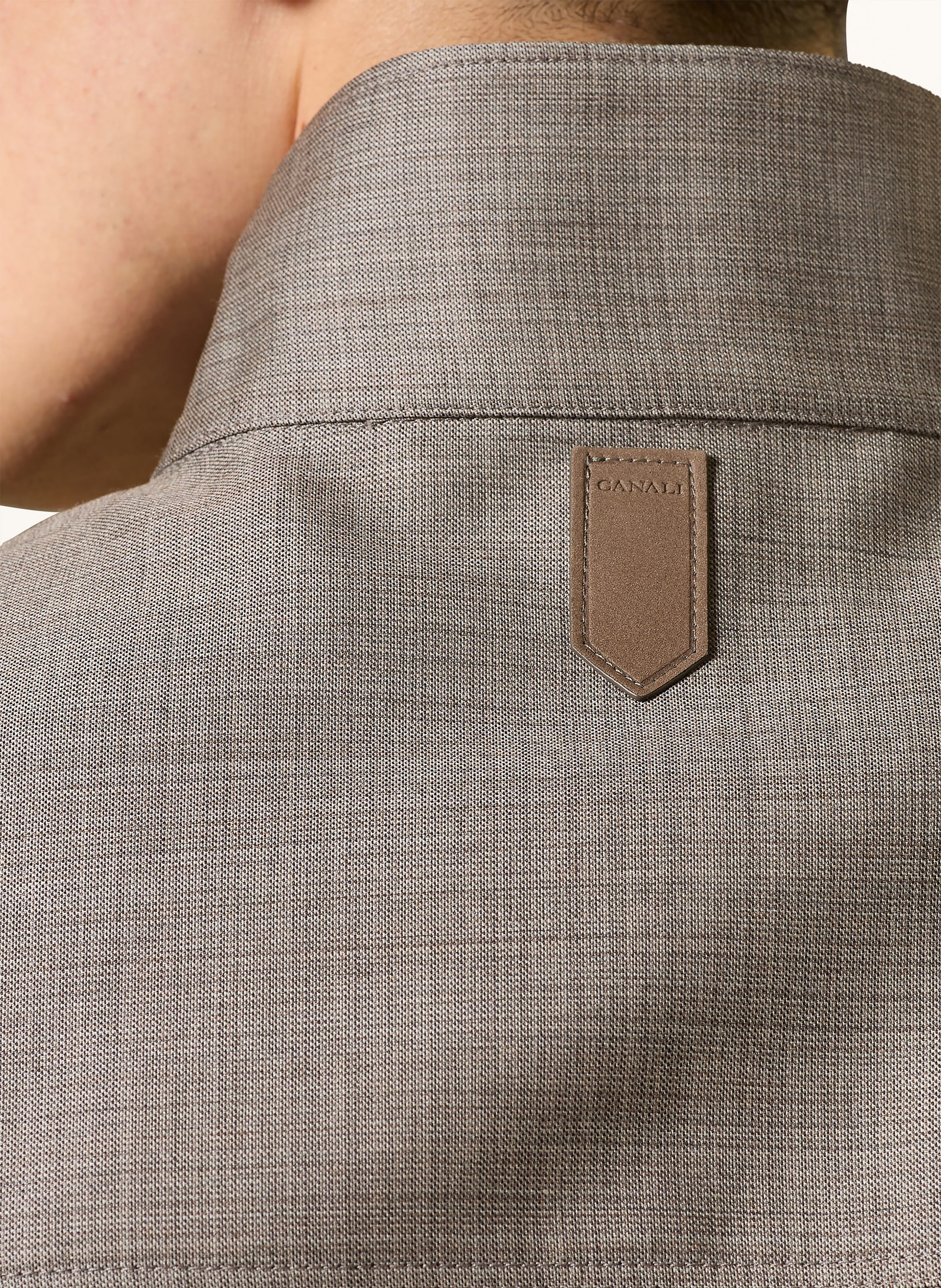 Thumbnail - Canali Fieldjacket beige