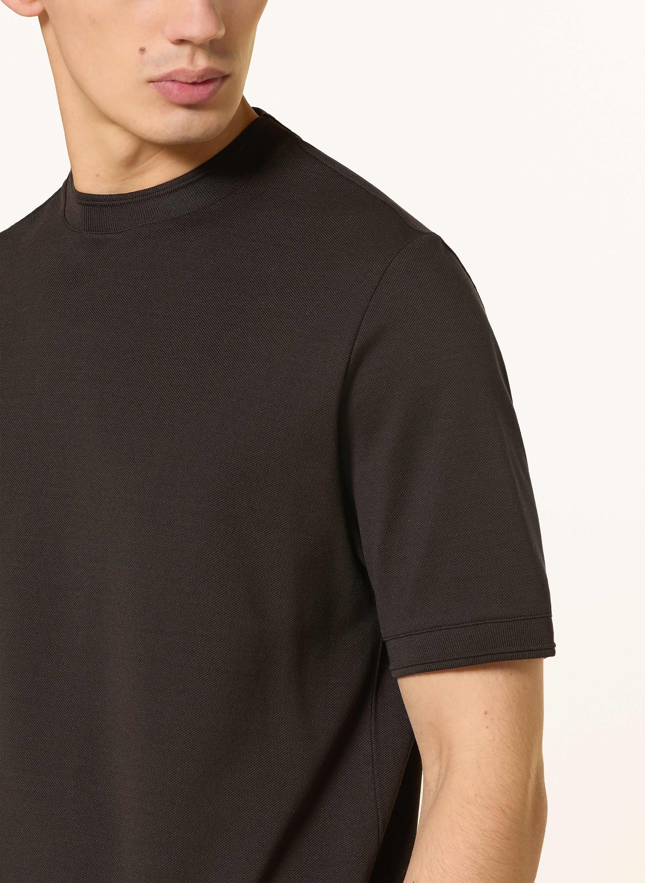 Thumbnail - Canali T-Shirt braun