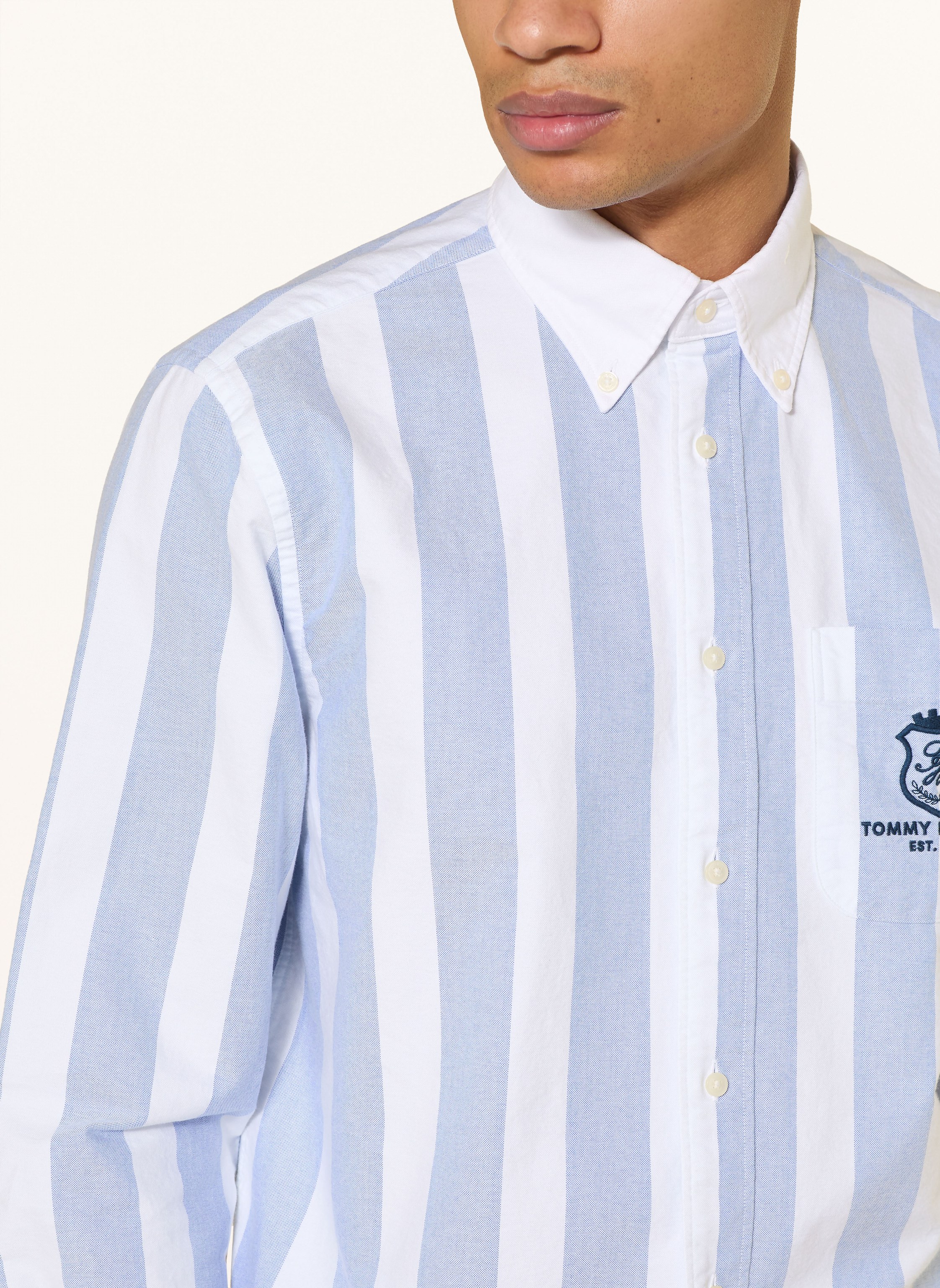 Thumbnail - Tommy Hilfiger Oxfordhemd Club Prep Classic Fit blau