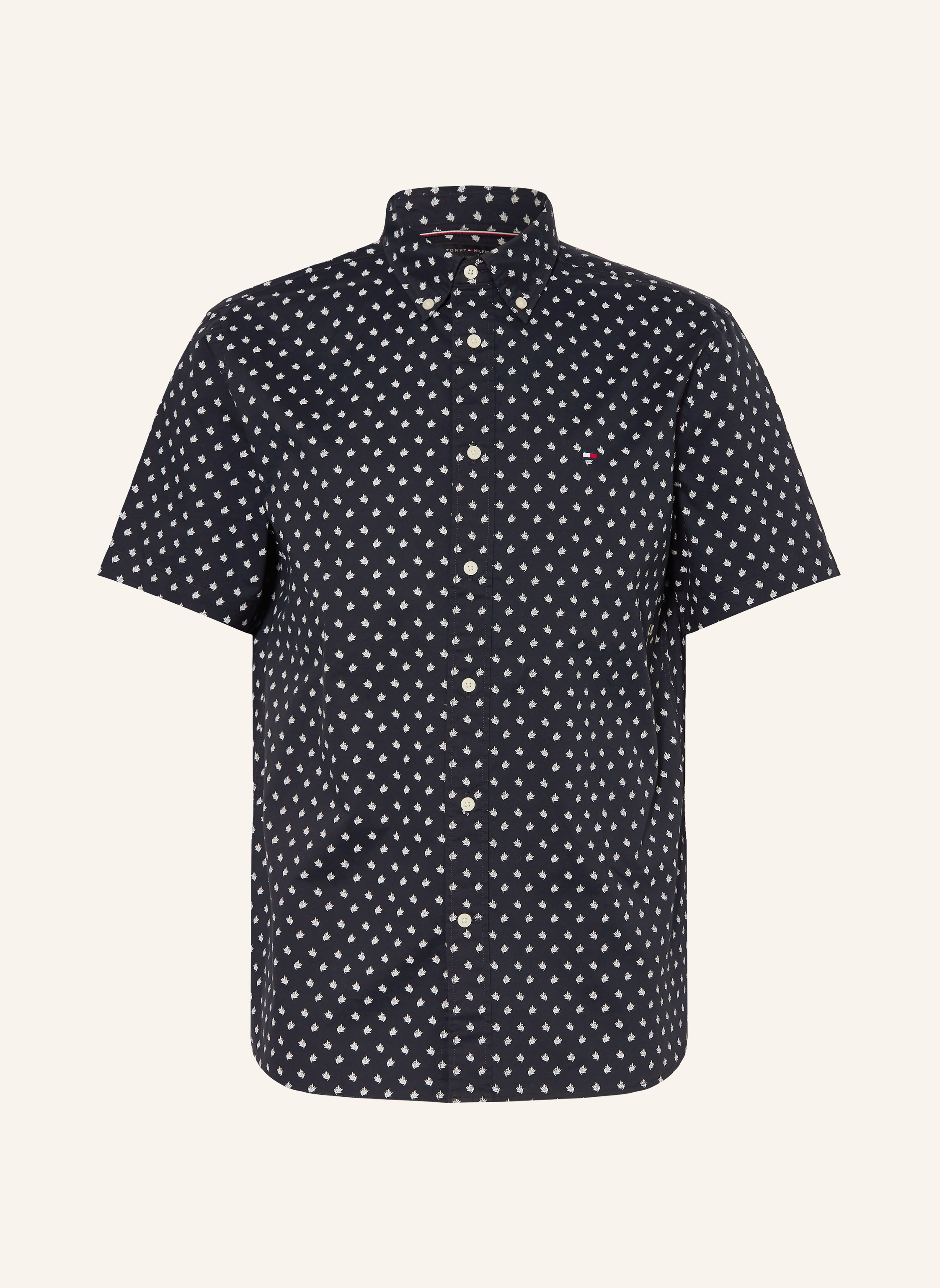 Tommy Hilfiger Kurzarm-Hemd blau