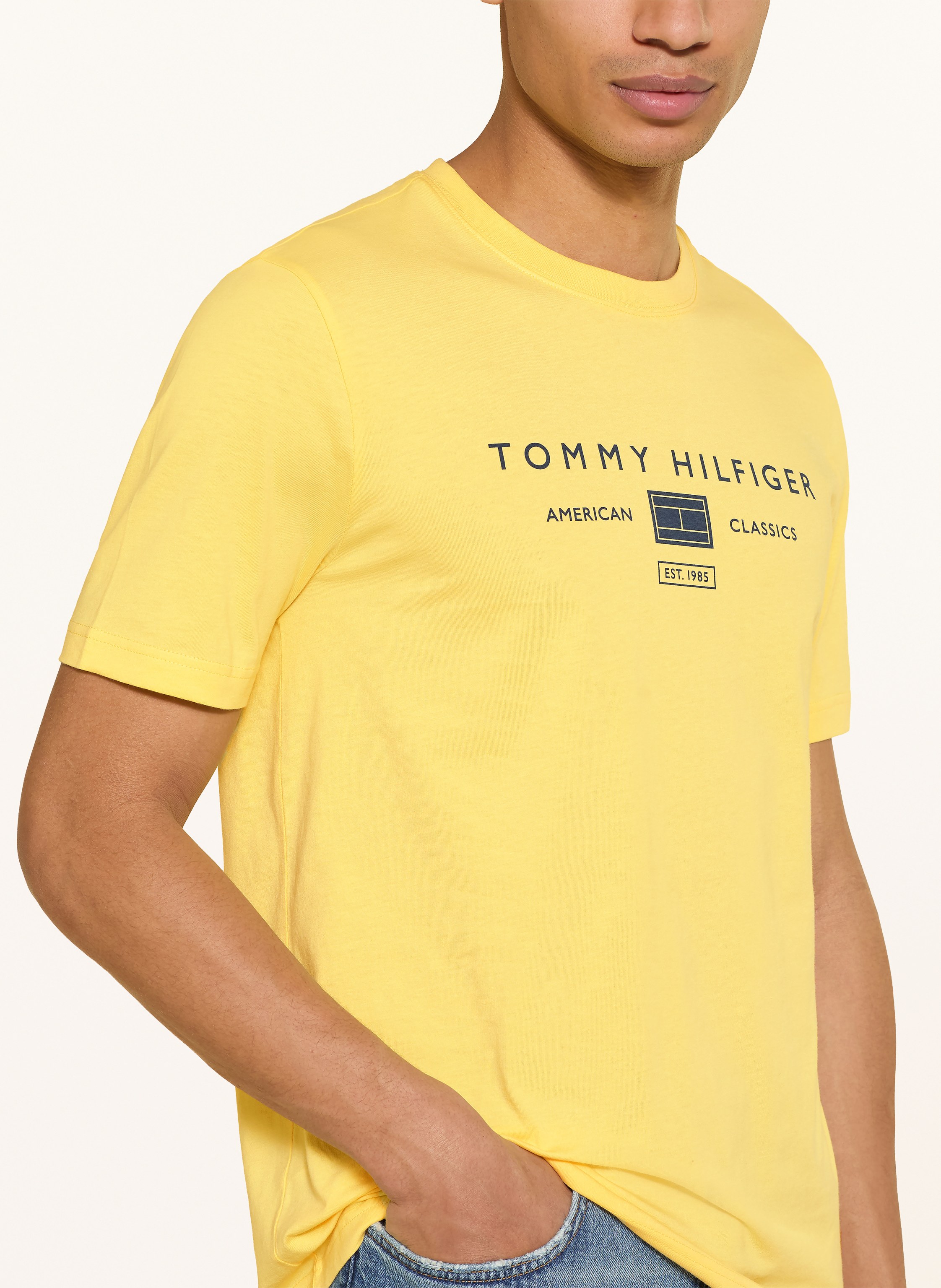 Thumbnail - Tommy Hilfiger T-Shirt gelb