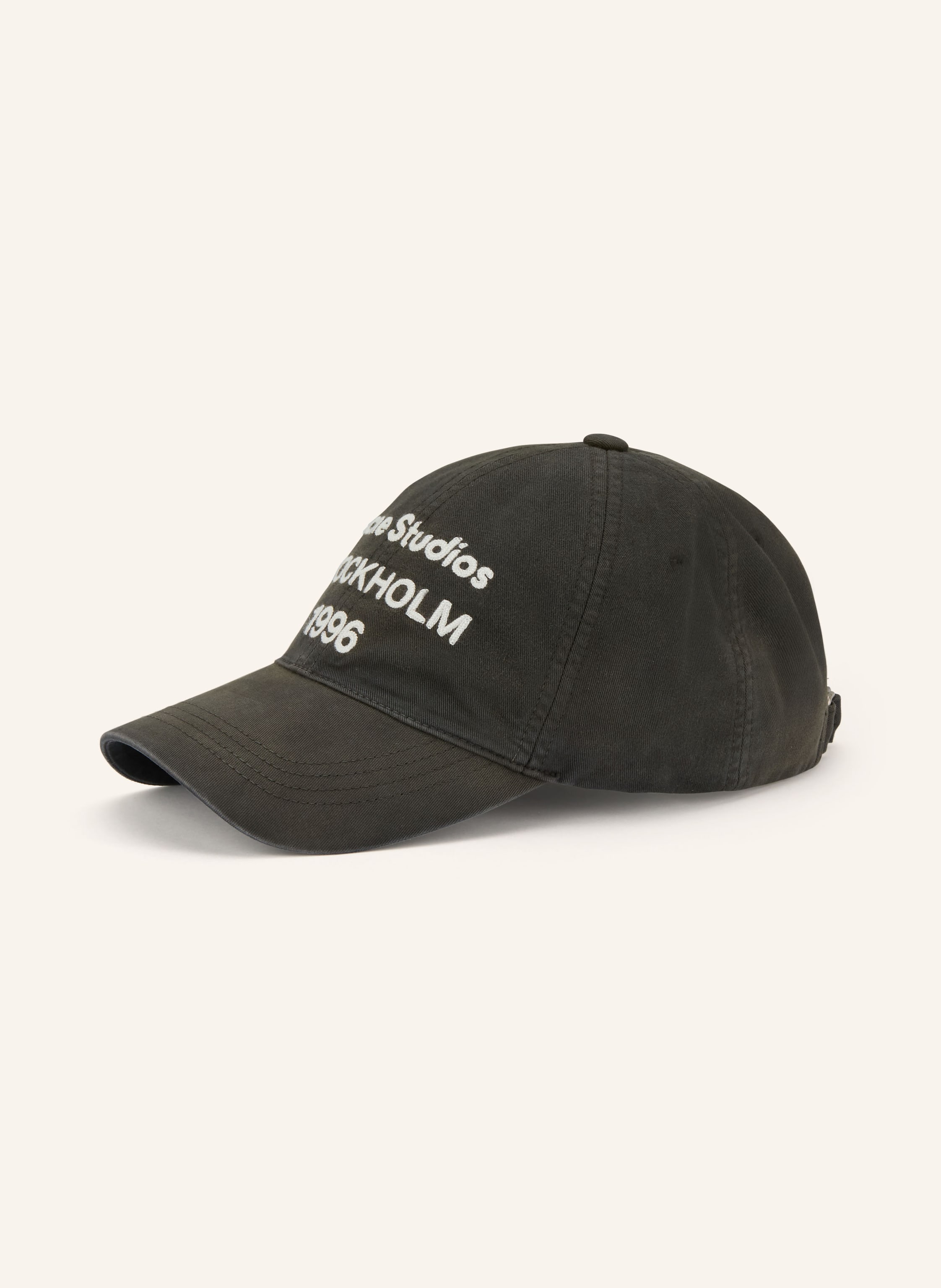 Acne Studios Acne Studios Cap schwarz in DUNKELGRAU