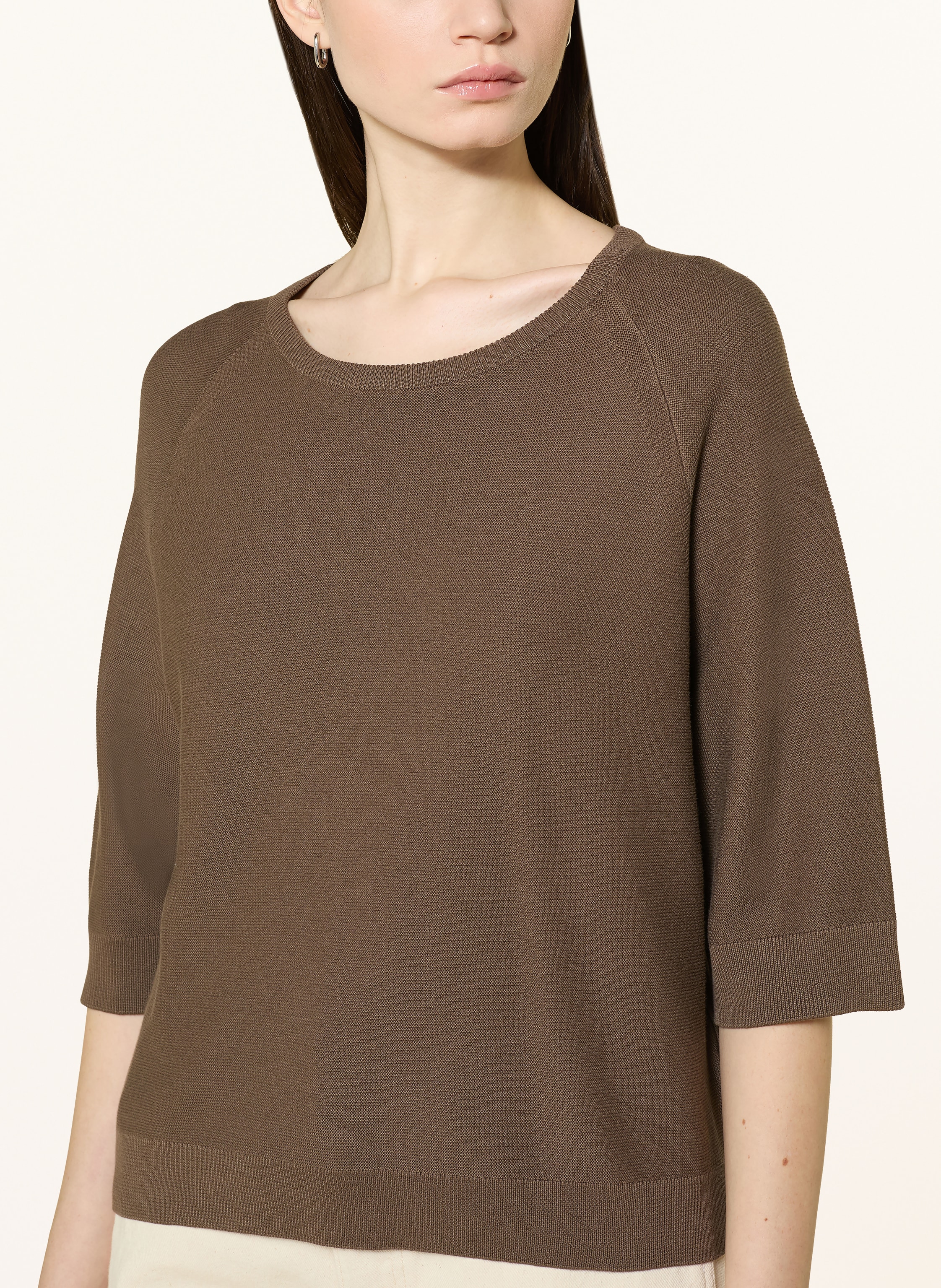 Thumbnail - Marc O'polo Denim Pullover Mit 3/4-Arm braun