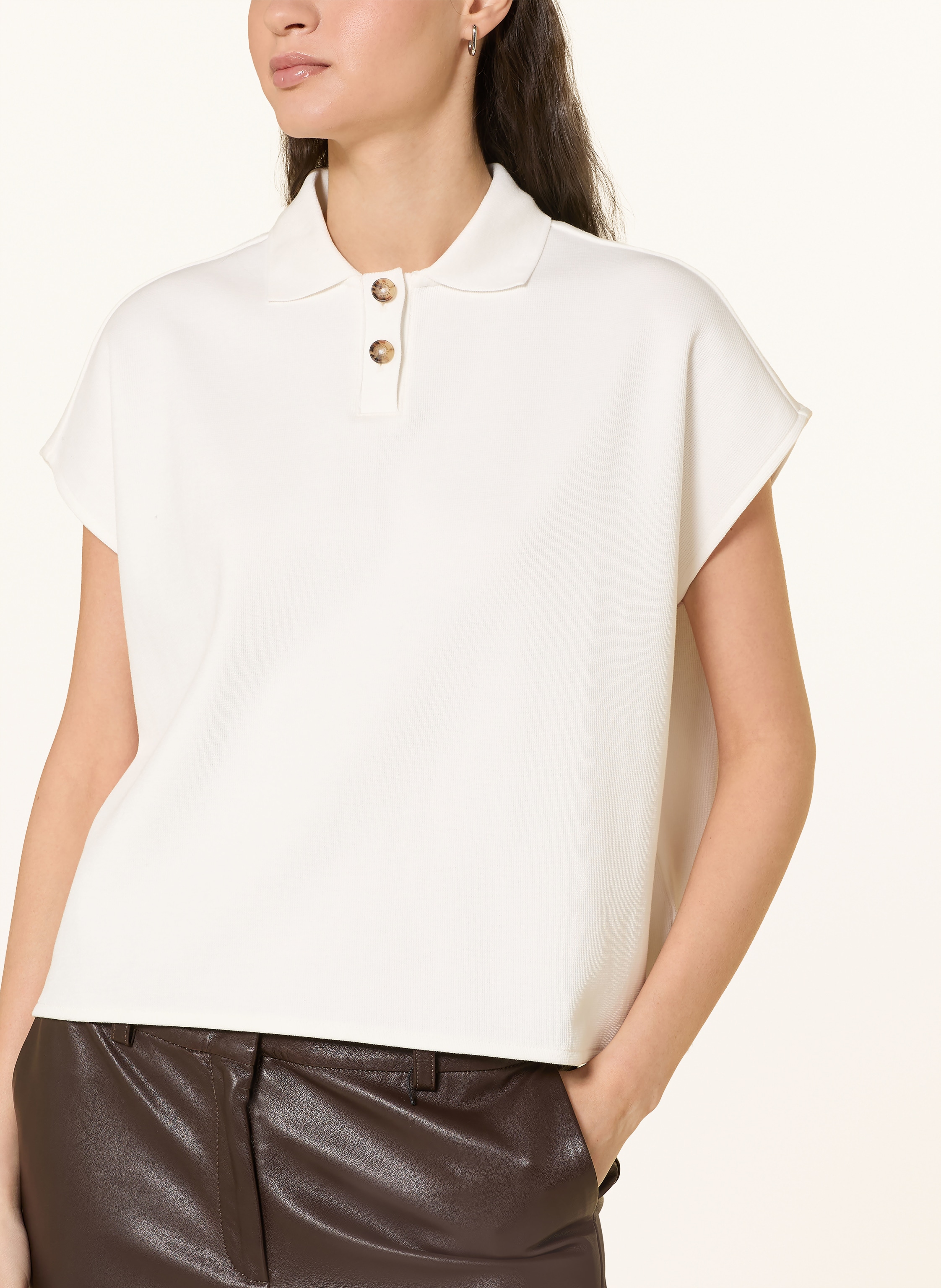 Thumbnail - Marc O'polo Denim Piqué-Poloshirt beige