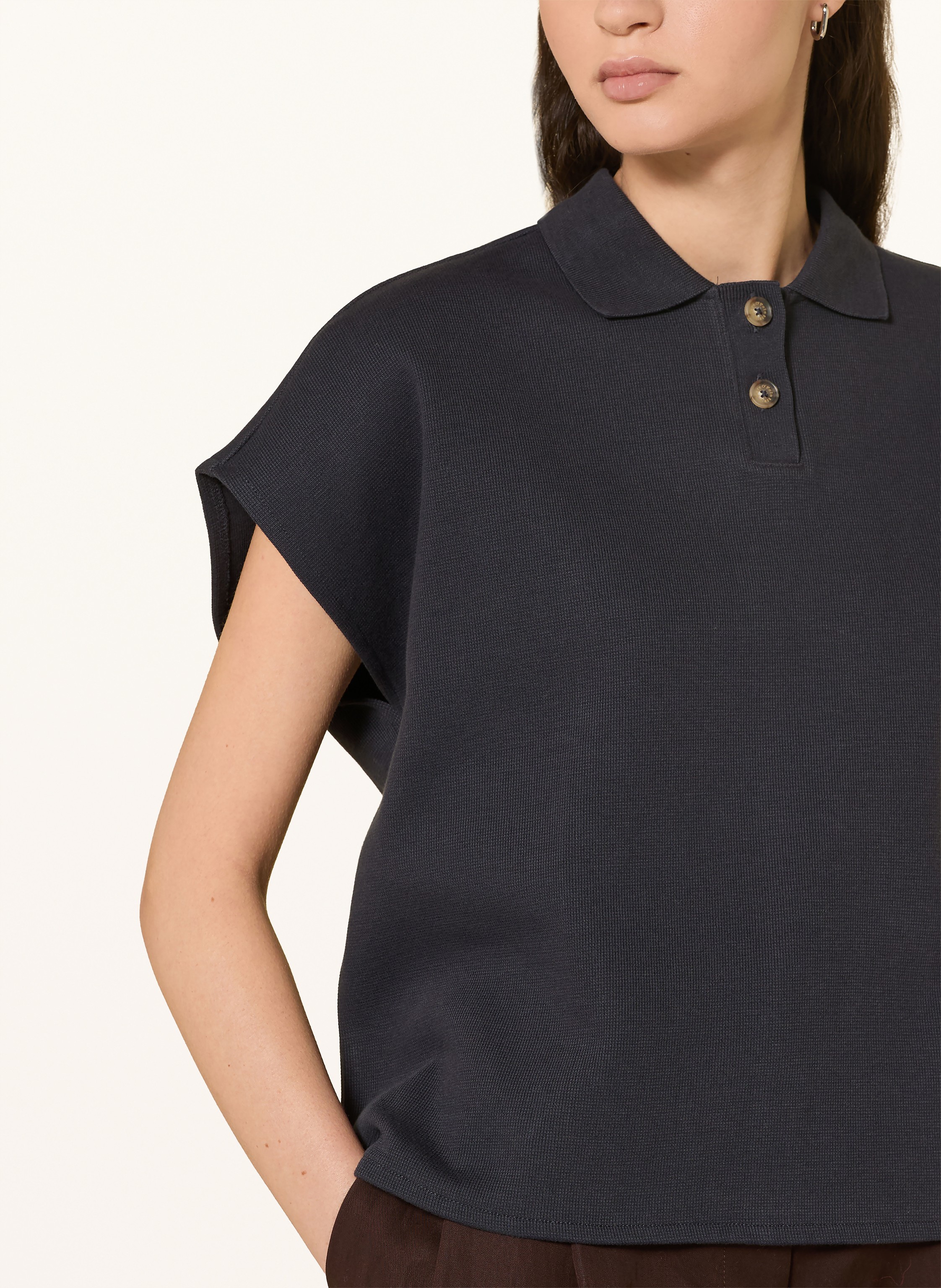 Thumbnail - Marc O'polo Denim Piqué-Poloshirt blau