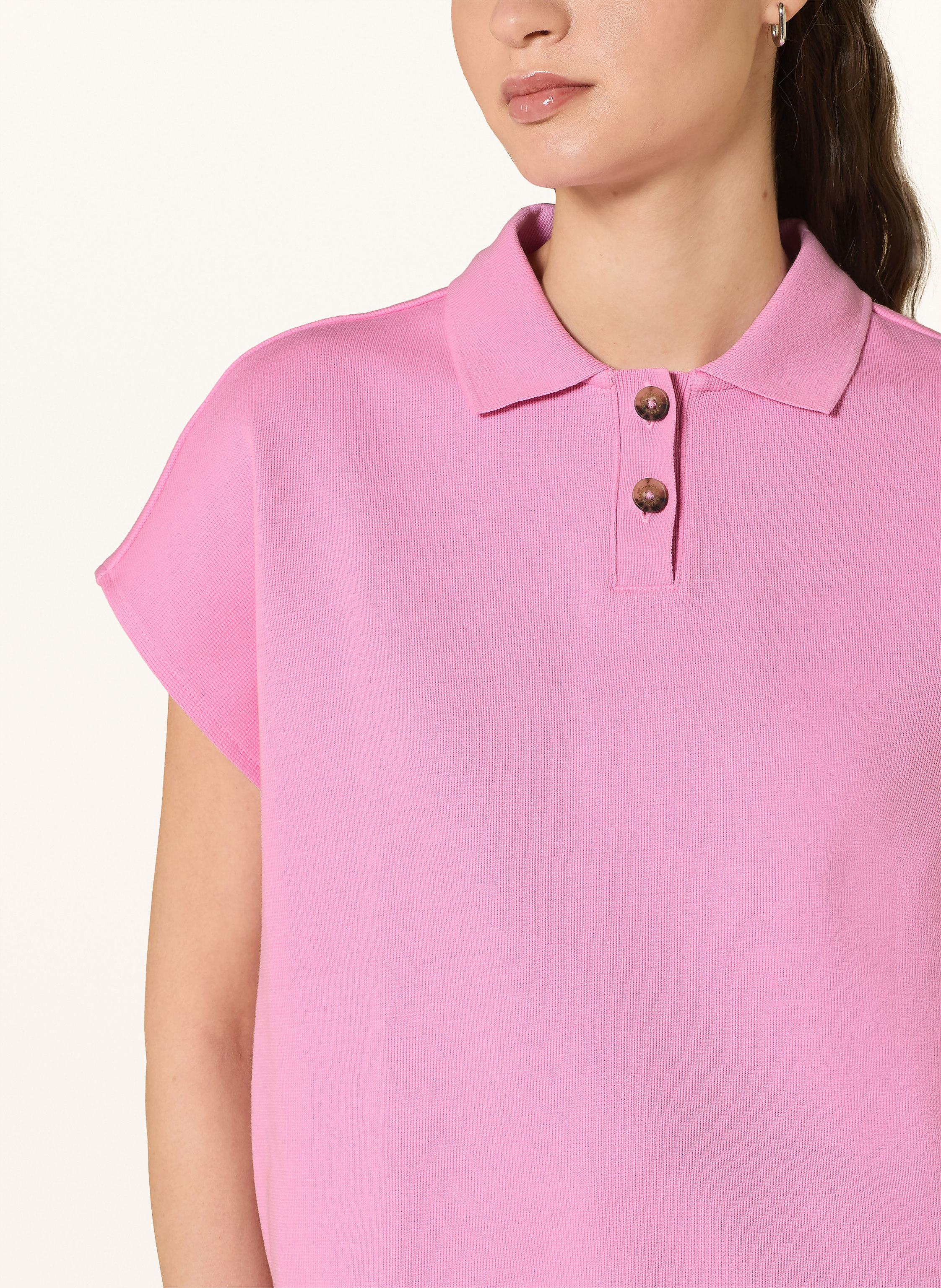 Thumbnail - Marc O'polo Denim Piqué-Poloshirt pink