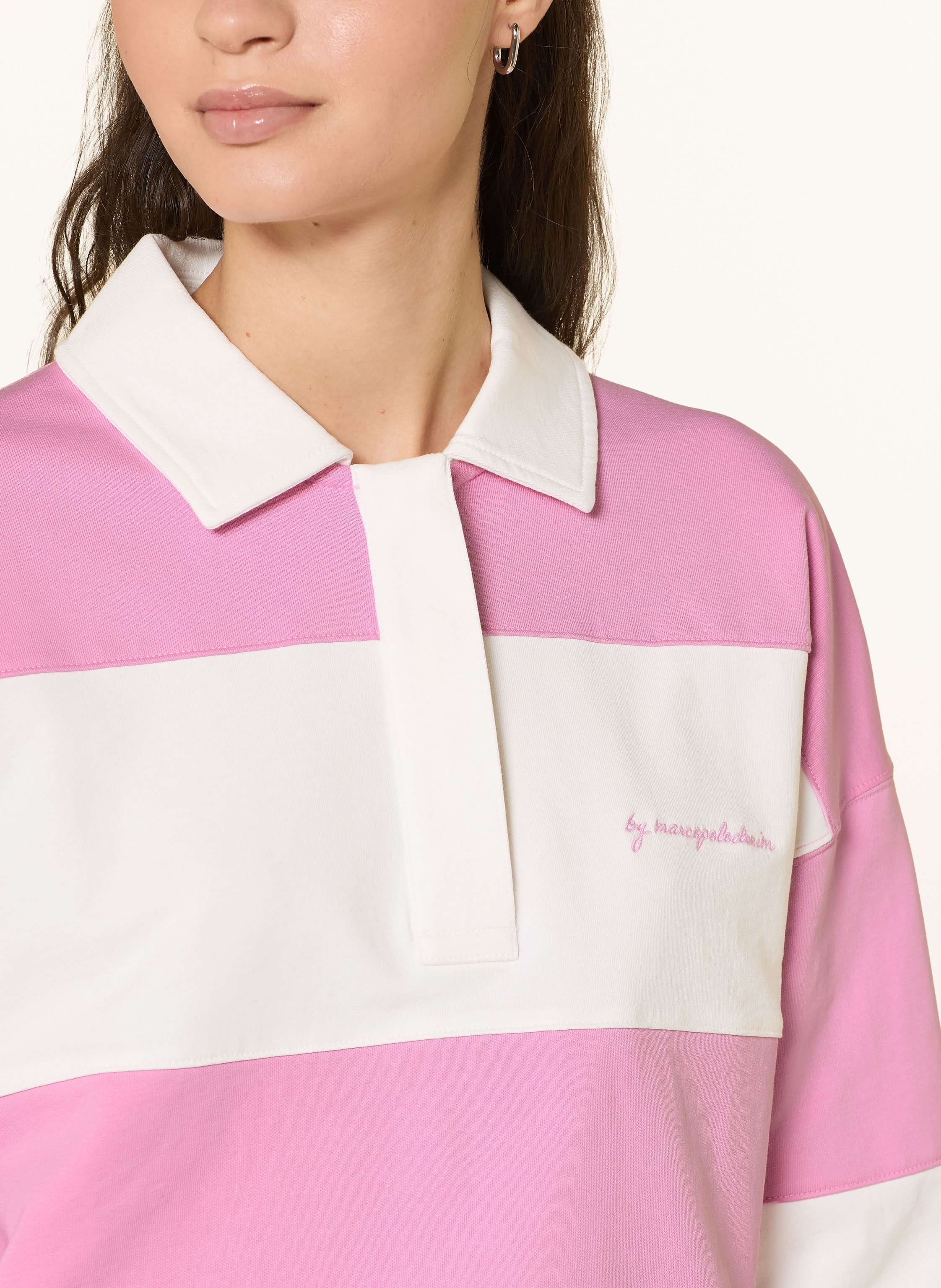Thumbnail - Marc O'polo Denim Rugbyshirt pink
