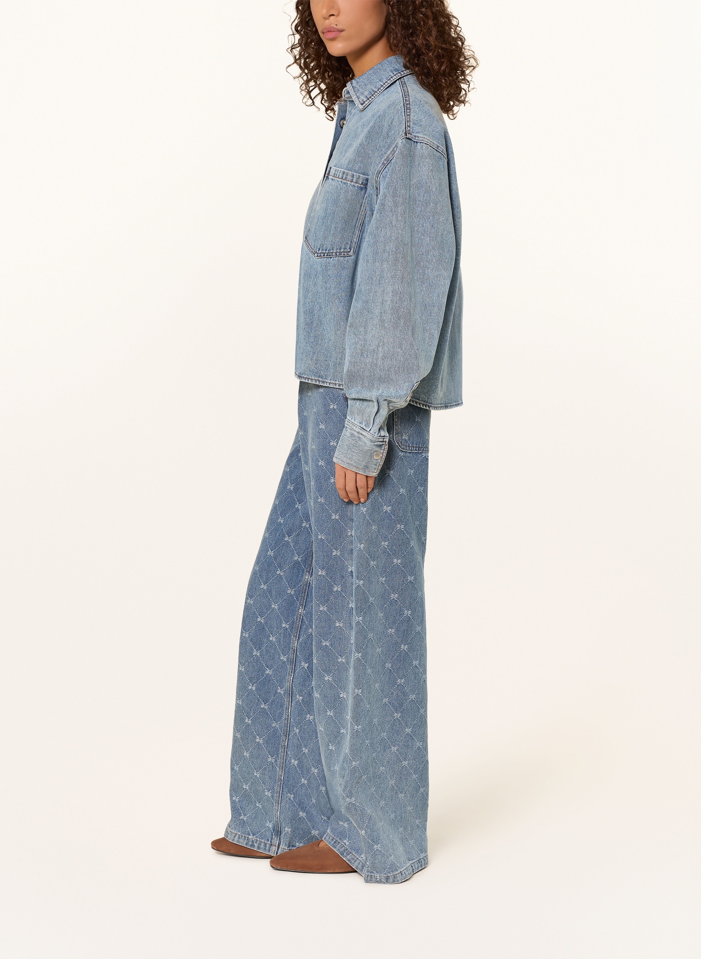 Thumbnail - Sofie Schnoor Wide Leg Jeans Azzi blau