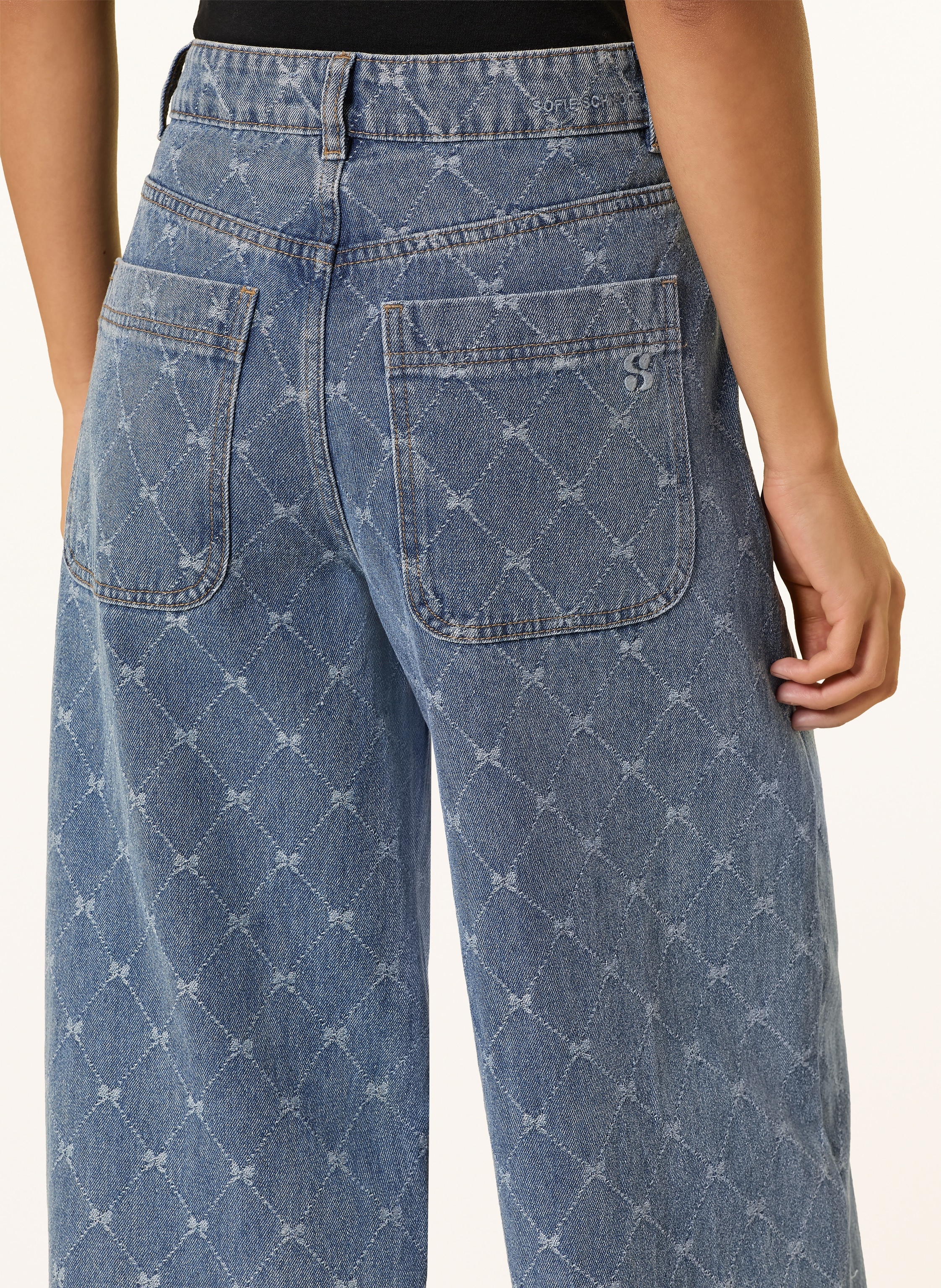 Thumbnail - Sofie Schnoor Wide Leg Jeans Azzi blau