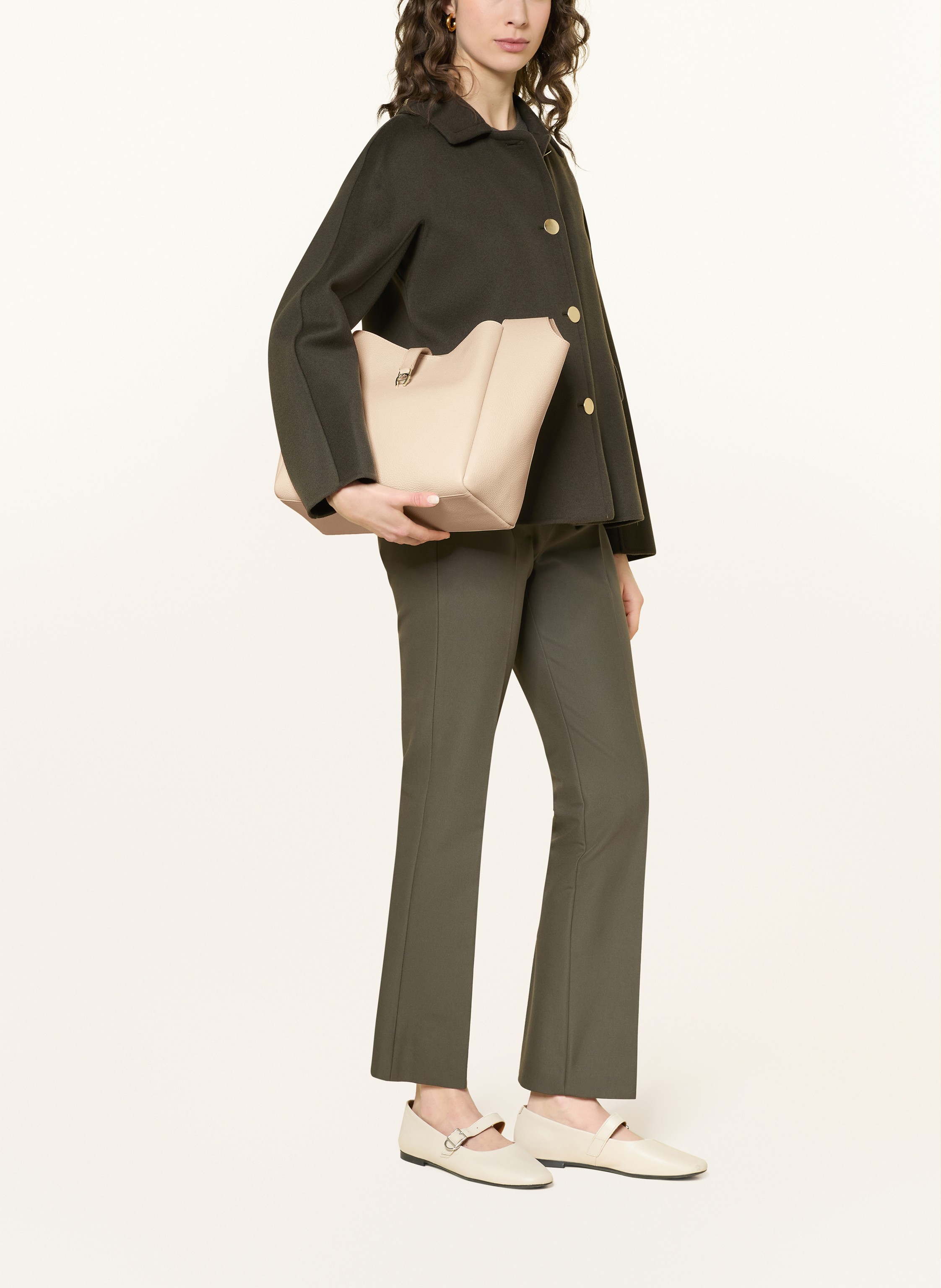 Thumbnail - Aigner Handtasche Zaira Medium beige