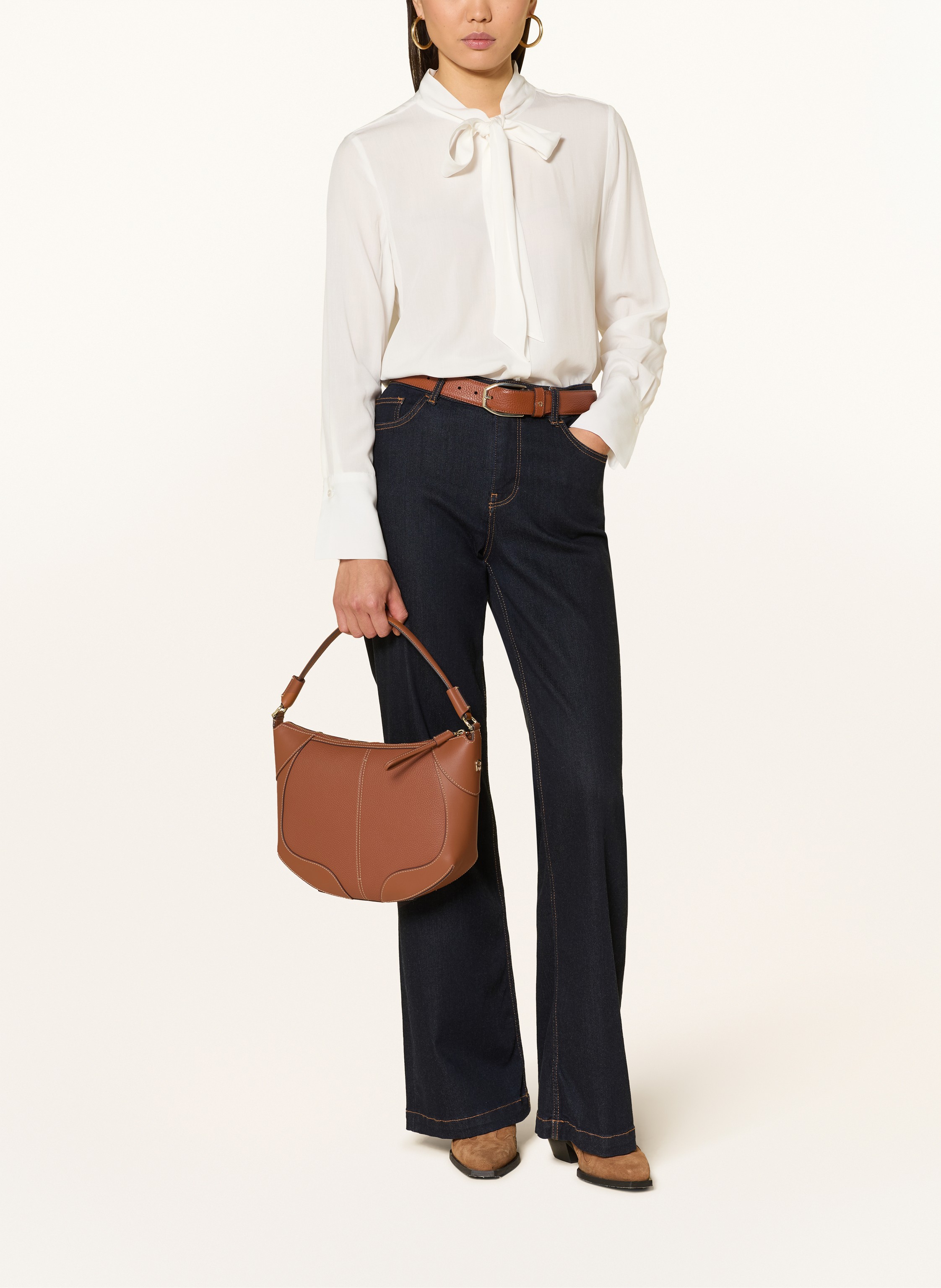 Thumbnail - Aigner Beuteltasche Ambra Medium braun