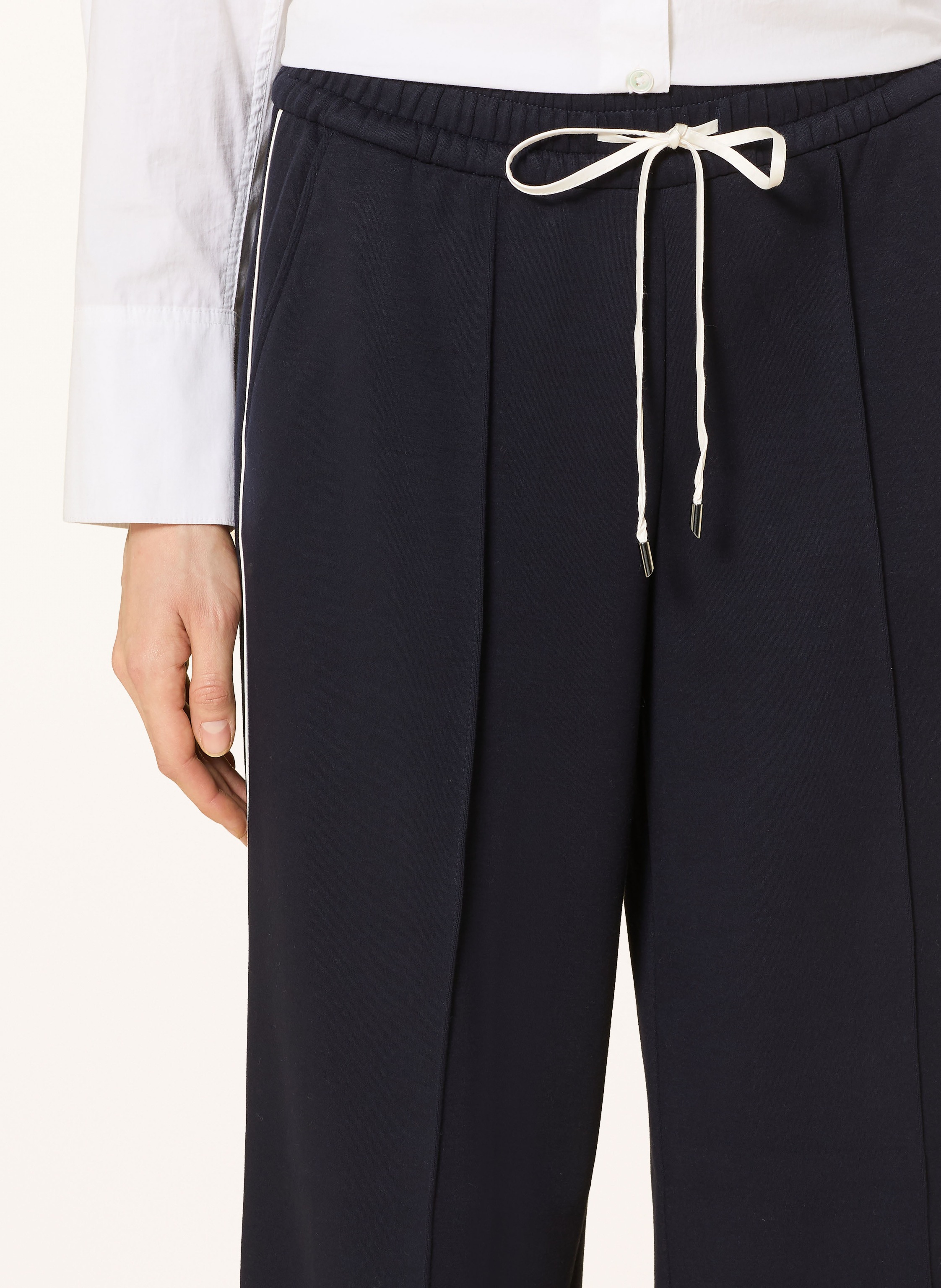 Thumbnail - S.Oliver Black Label Hose Im Jogging-Stil blau