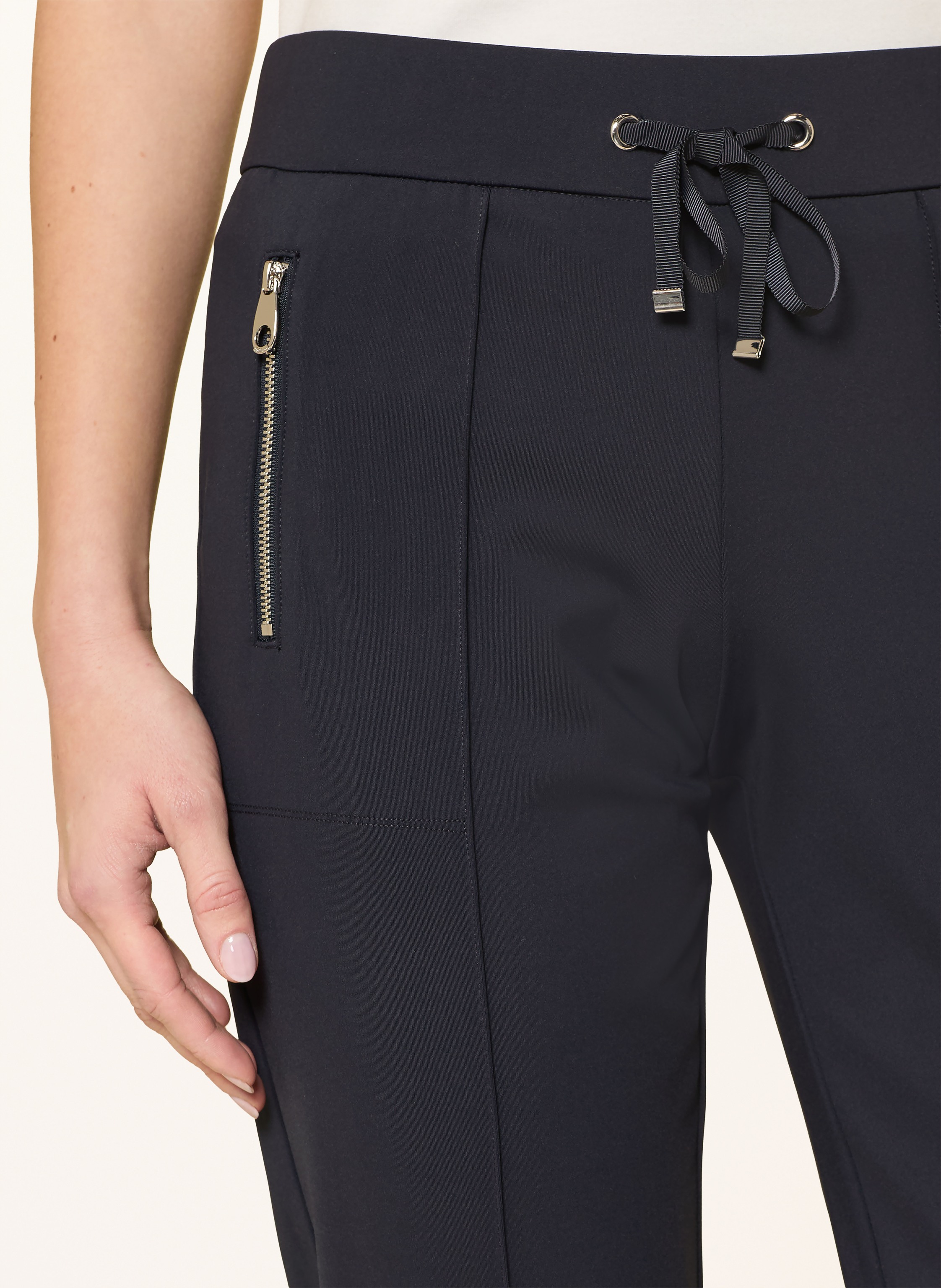 Thumbnail - S.Oliver Black Label Hose Im Jogging-Stil blau