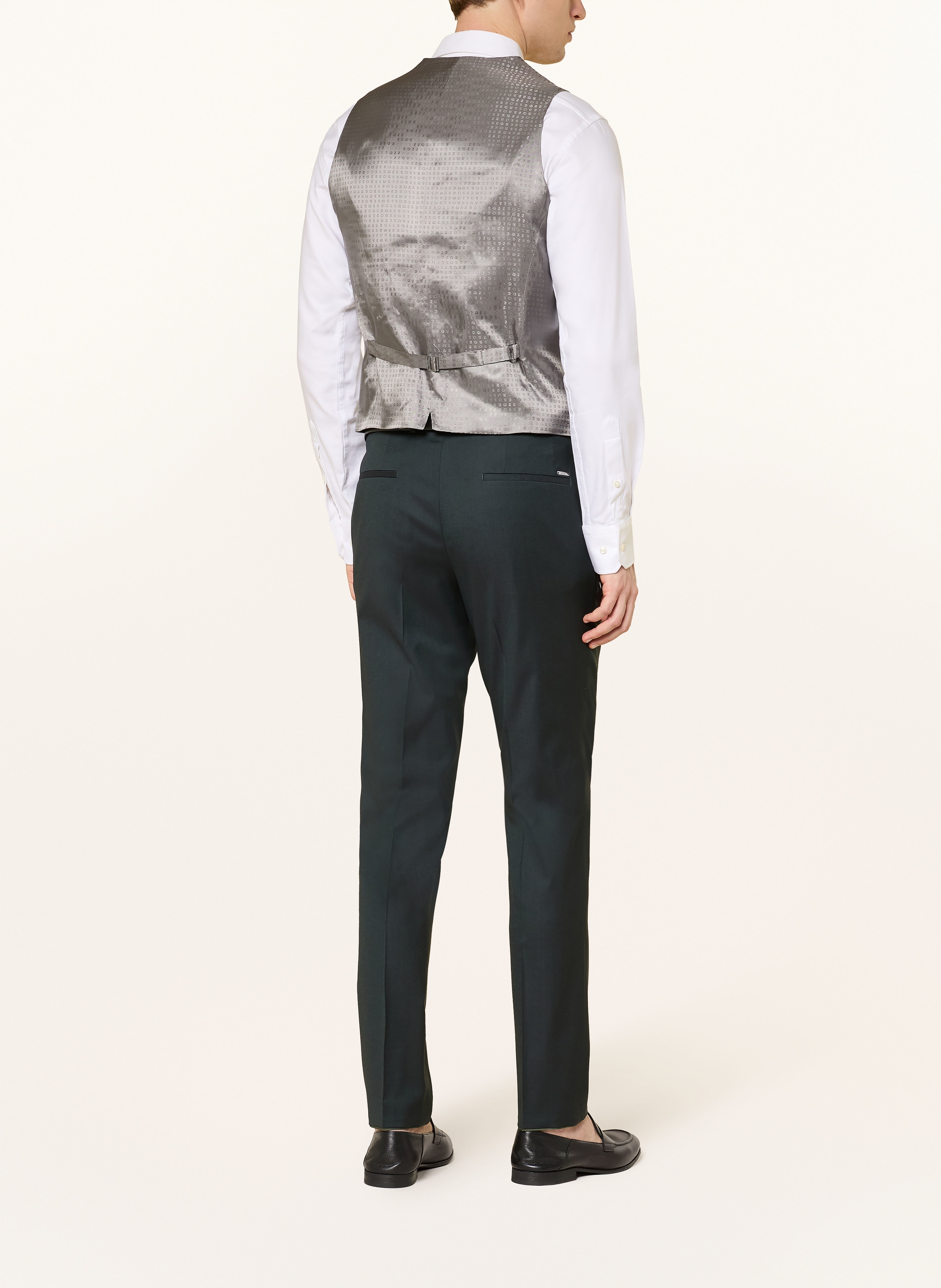 Thumbnail - Boss Anzugweste Huge Slim Fit gruen