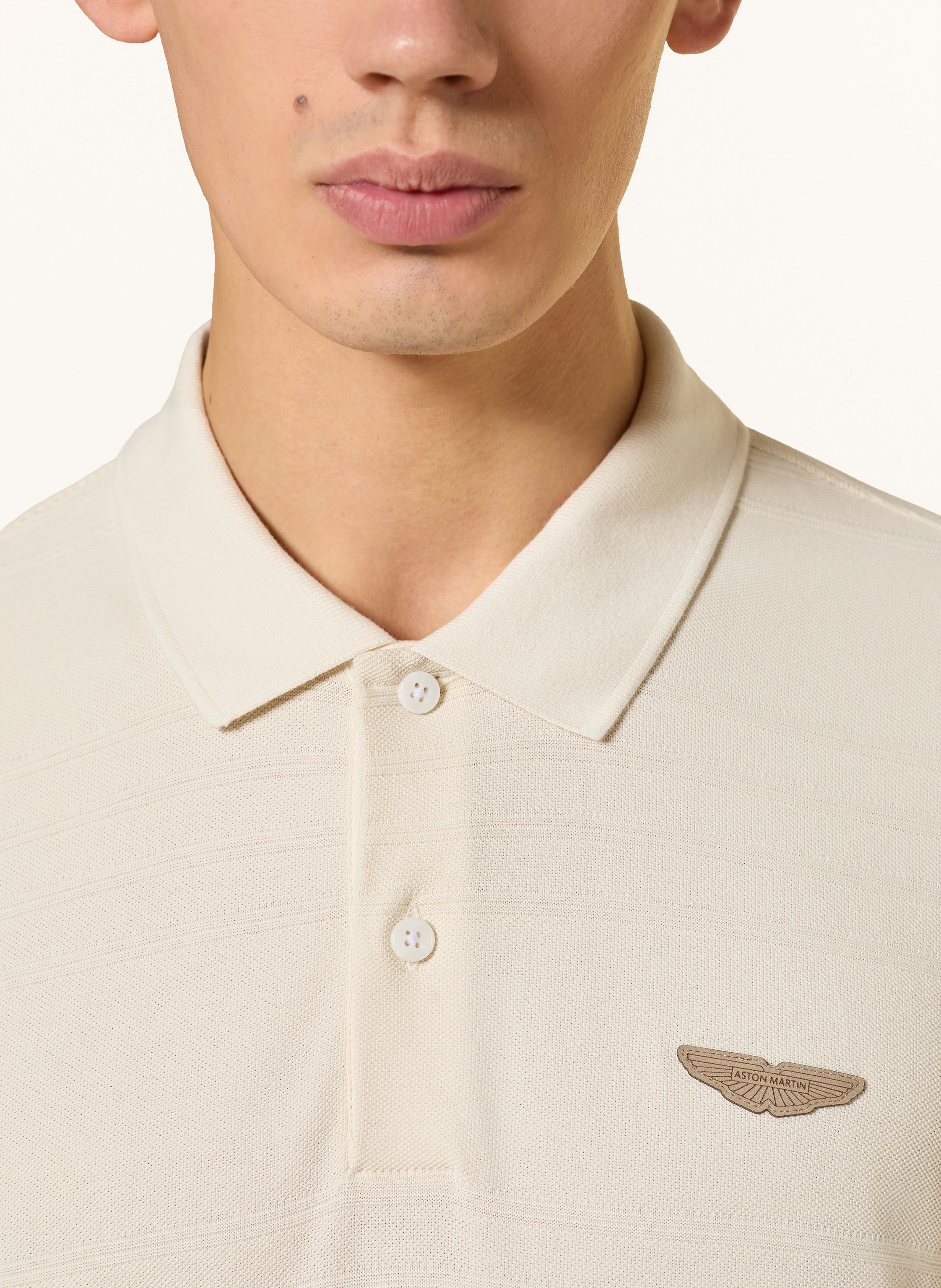 Thumbnail - Boss Piqué-Poloshirt Parris weiss