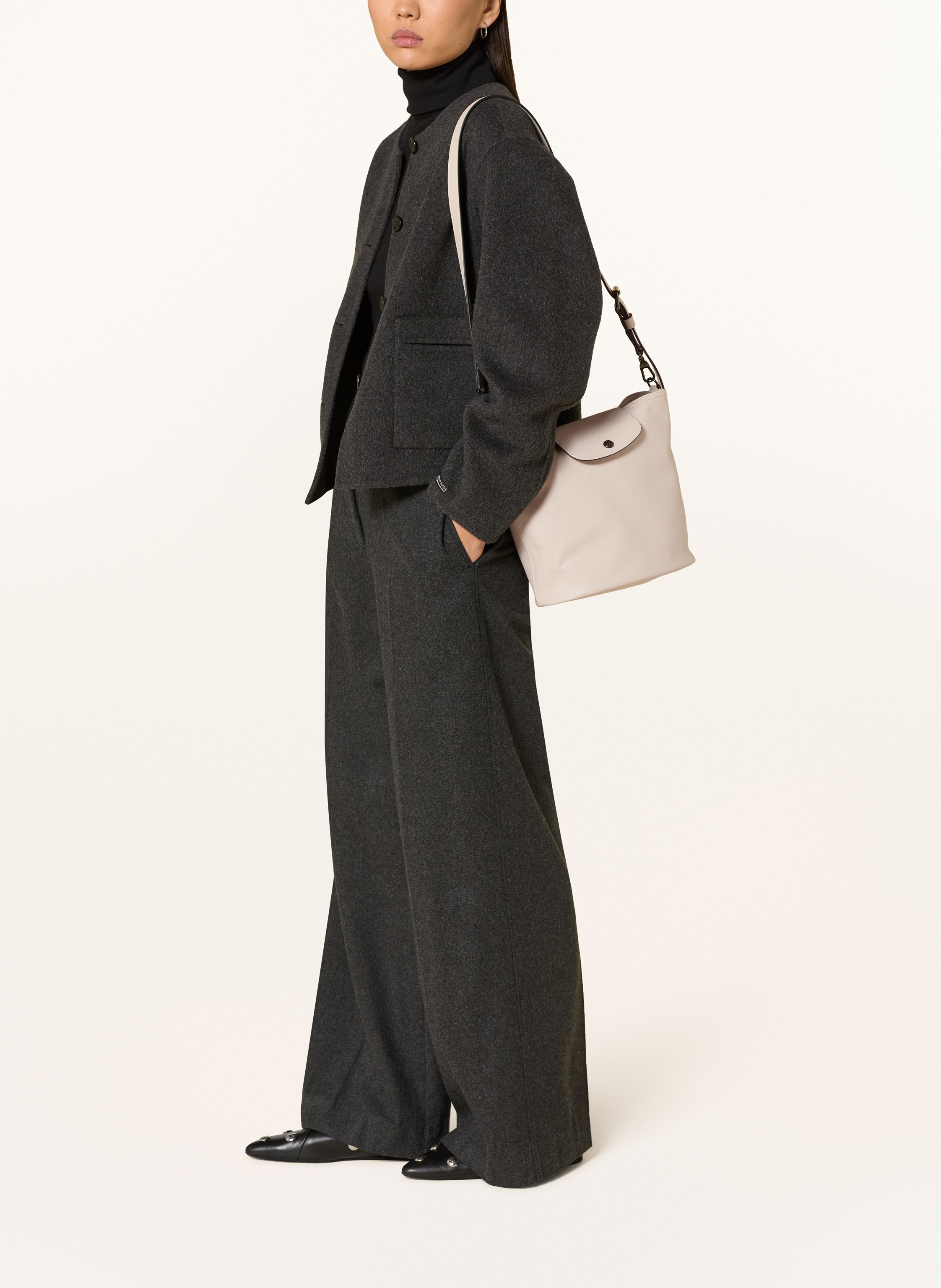 Thumbnail - Longchamp Umhängetasche Le Pliage Xtra weiss