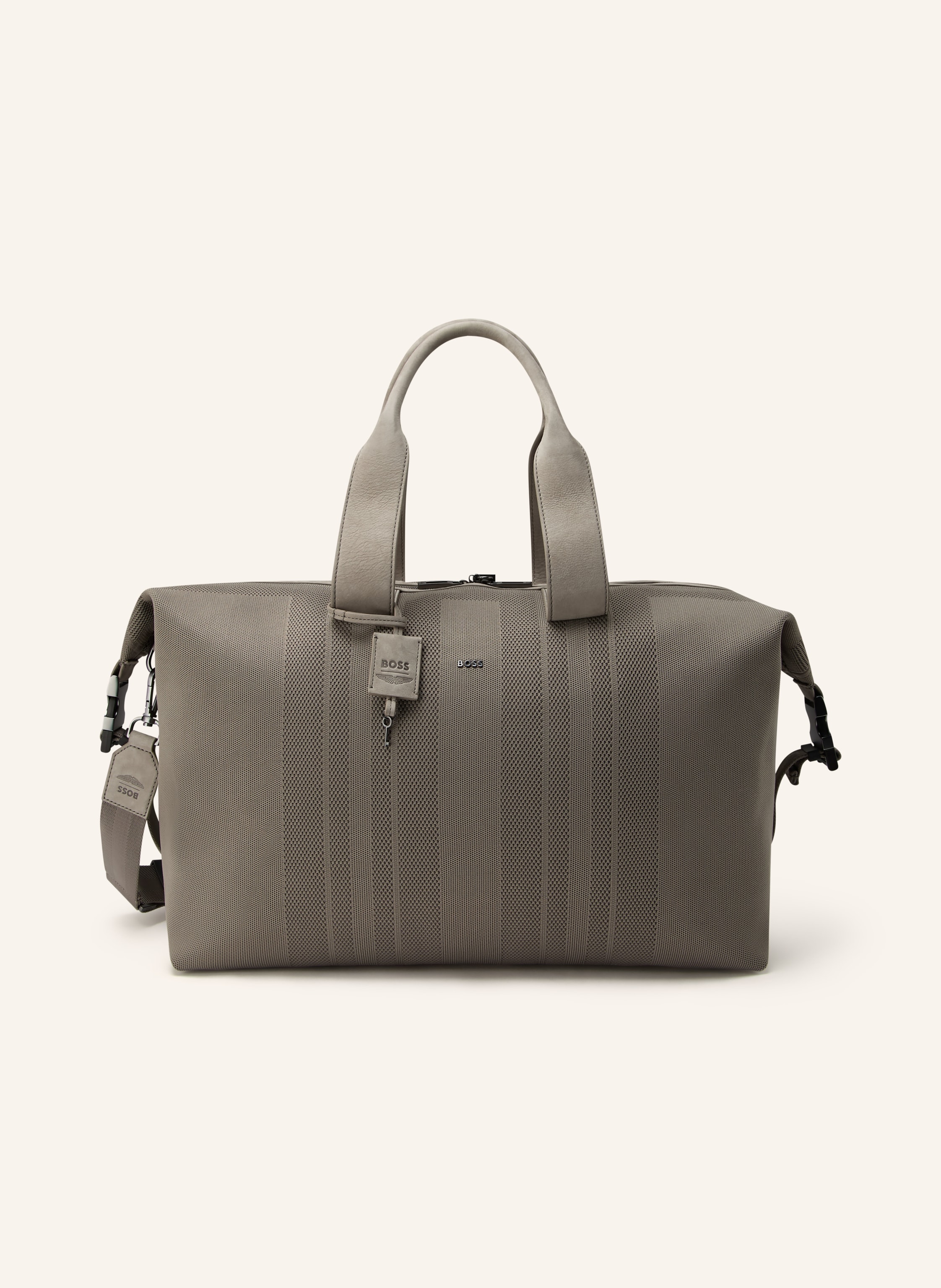Boss Boss Reisetasche Holdall grau in TAUPE