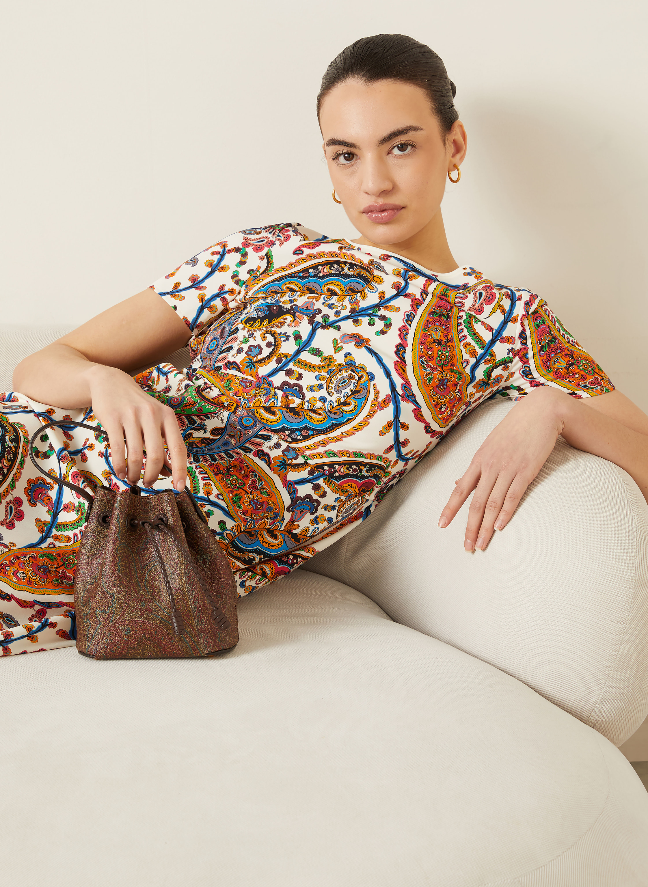 Thumbnail - Etro Kleid rot