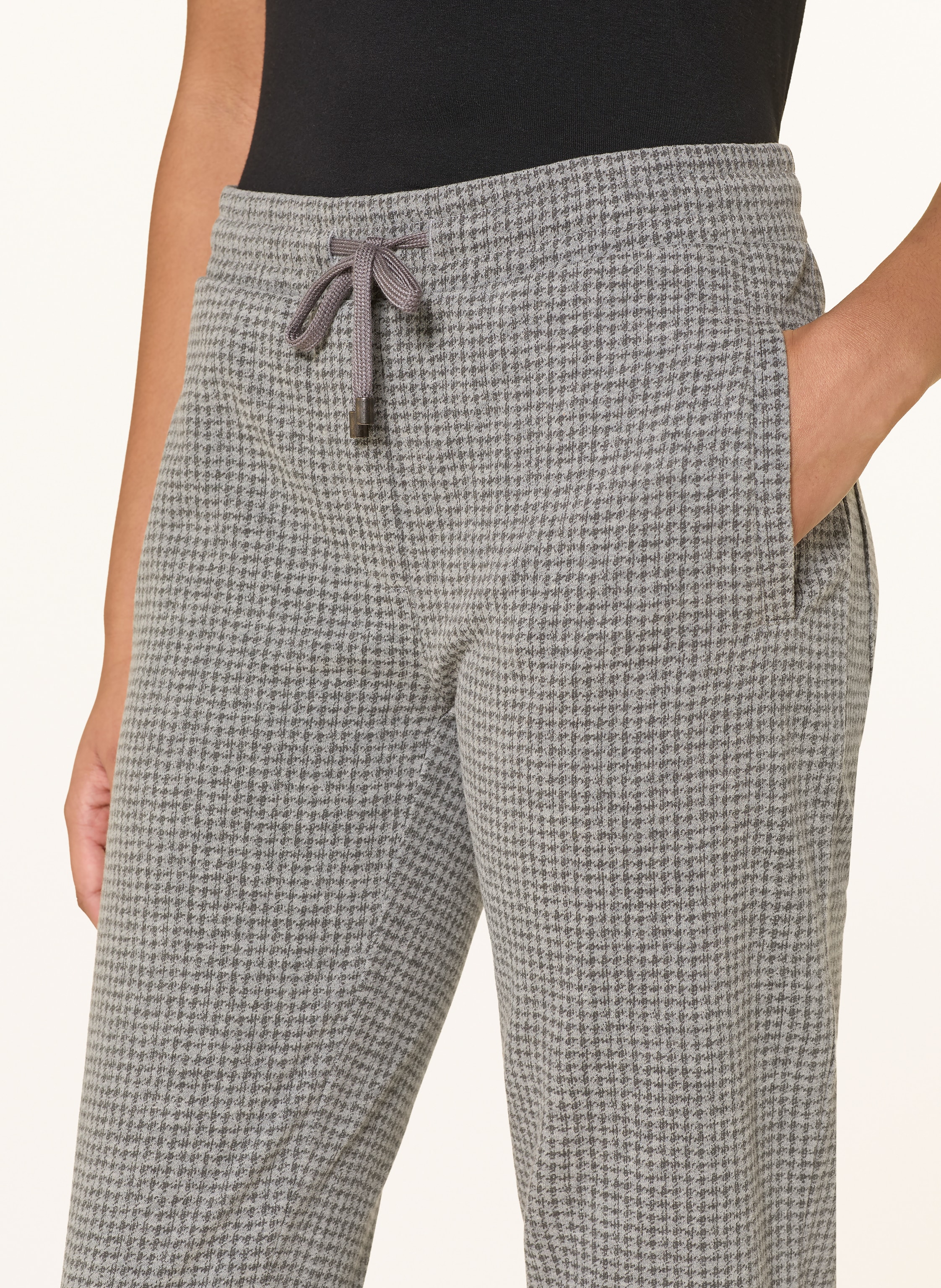 Thumbnail - Juvia Hose Im Jogging-Stil Margie grau