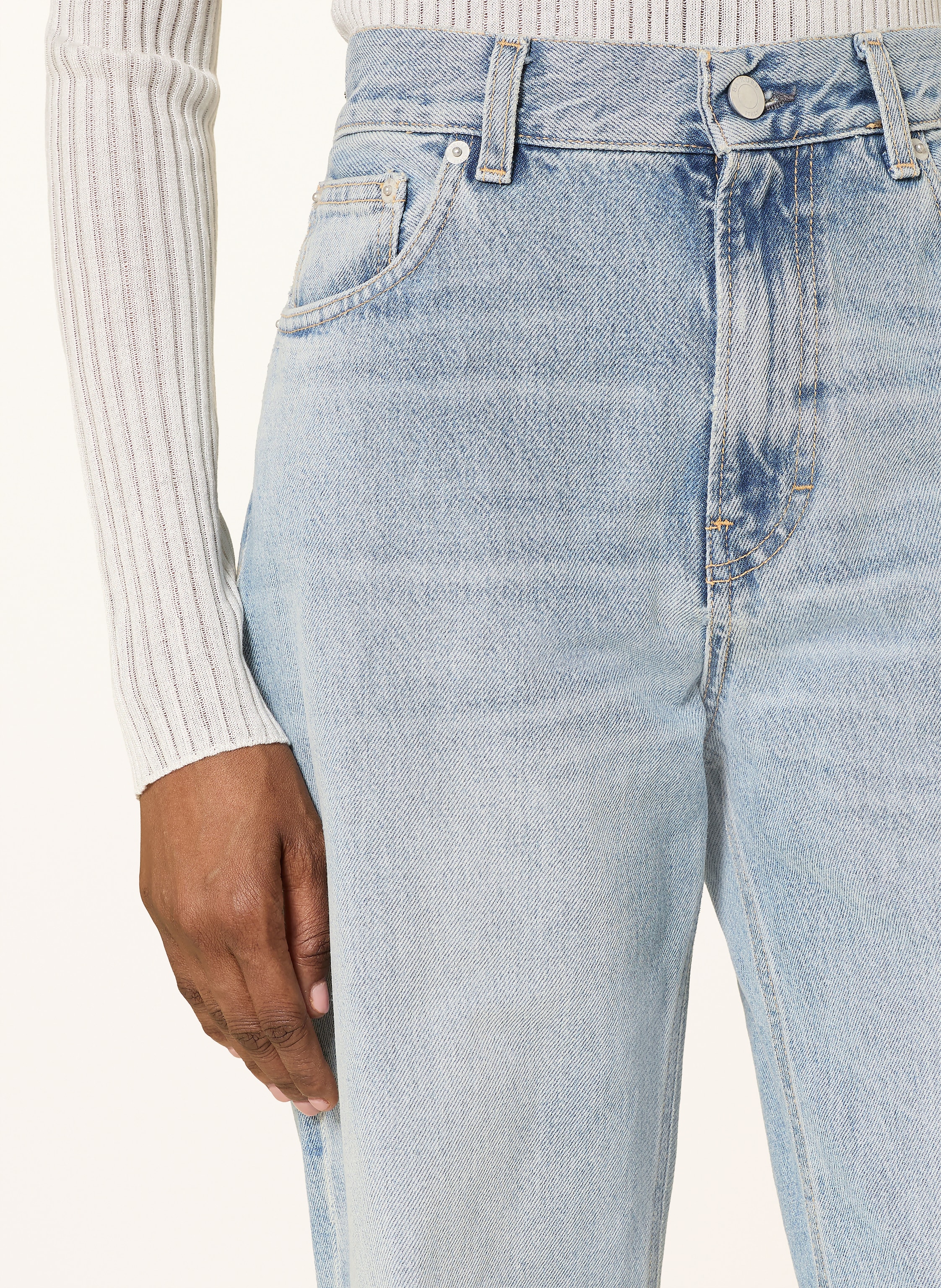 Thumbnail - Haikure Straight Jeans Korea blau