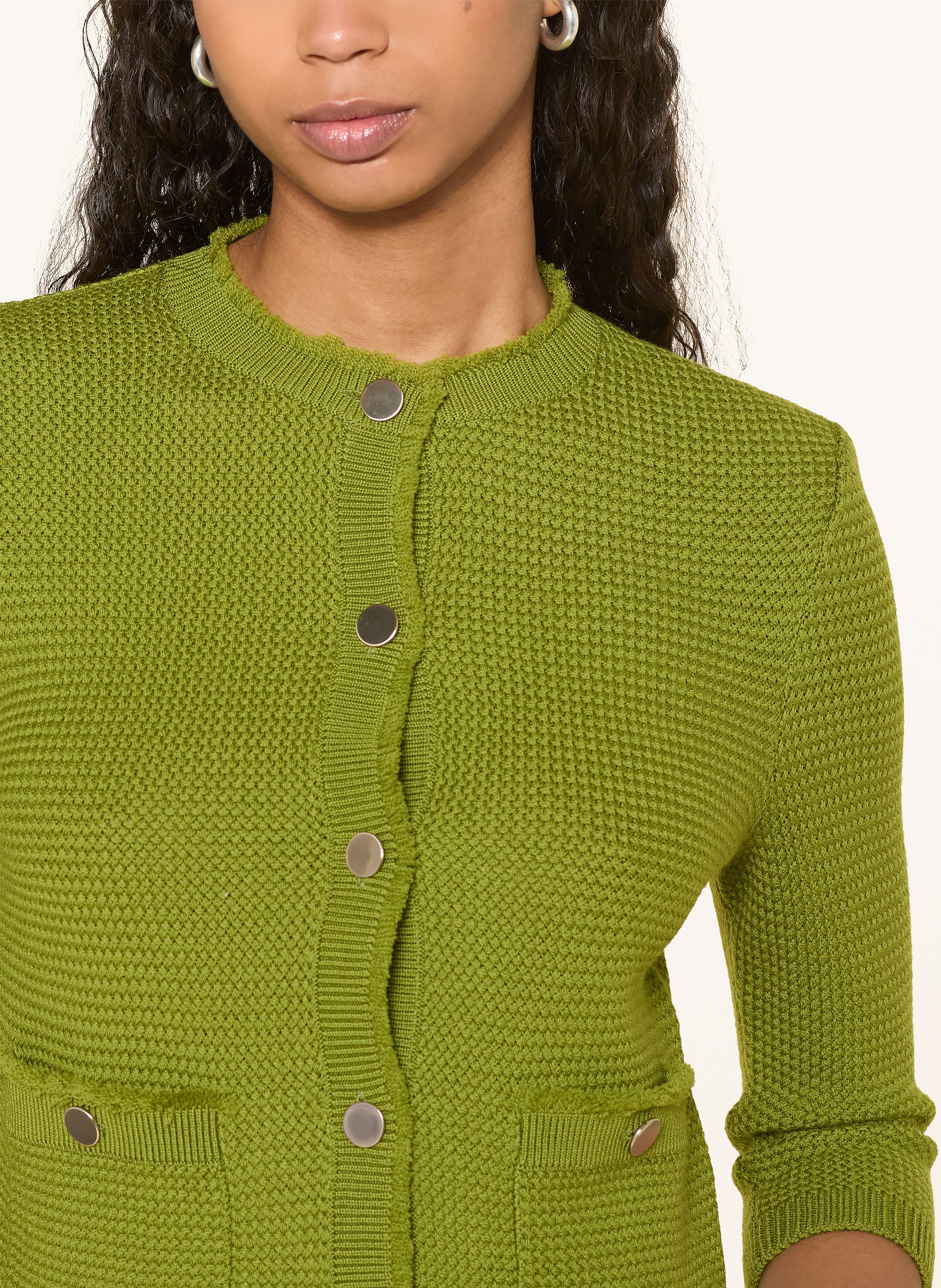 Thumbnail - Windsor. Strickjacke gruen