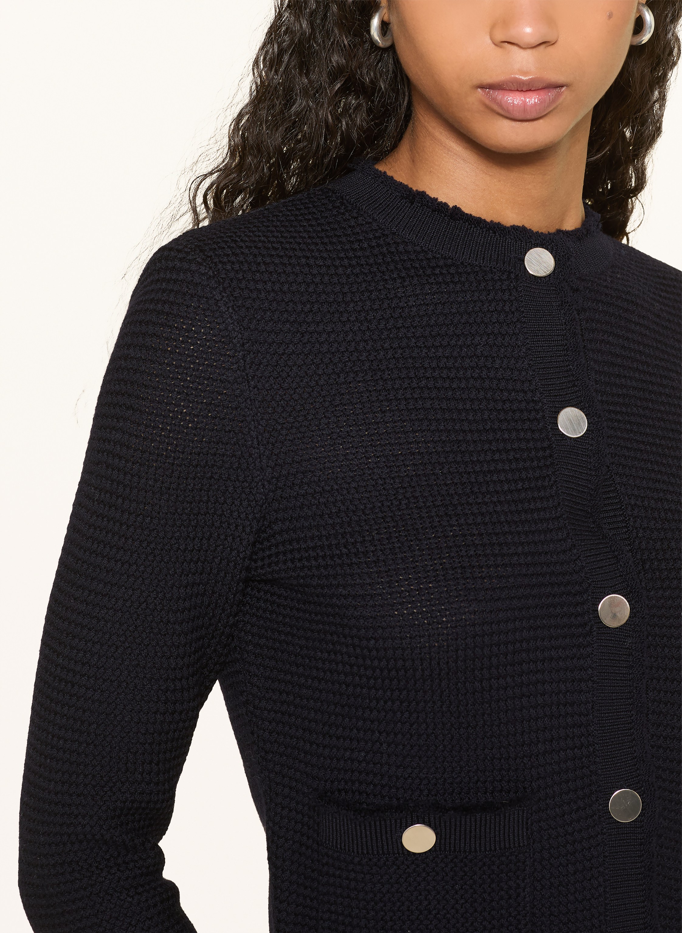 Thumbnail - Windsor. Strickjacke blau