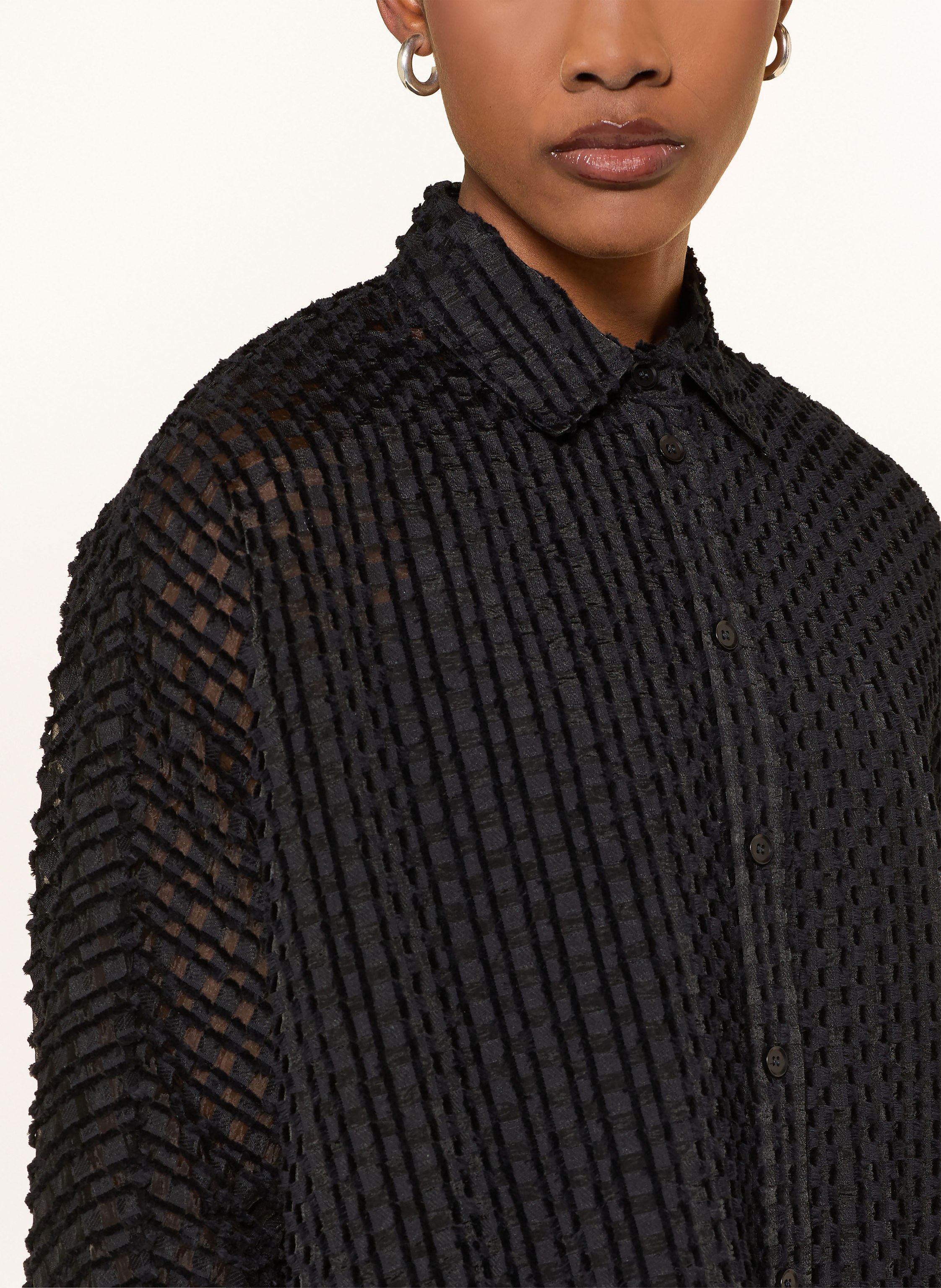 Thumbnail - Windsor. Hemdbluse Mit 3/4-Arm blau