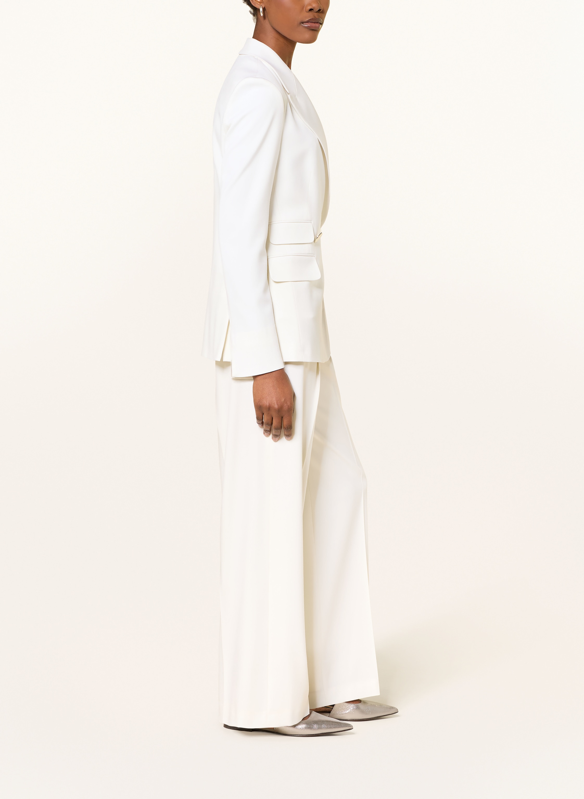 Thumbnail - Windsor. Marlenehose weiss