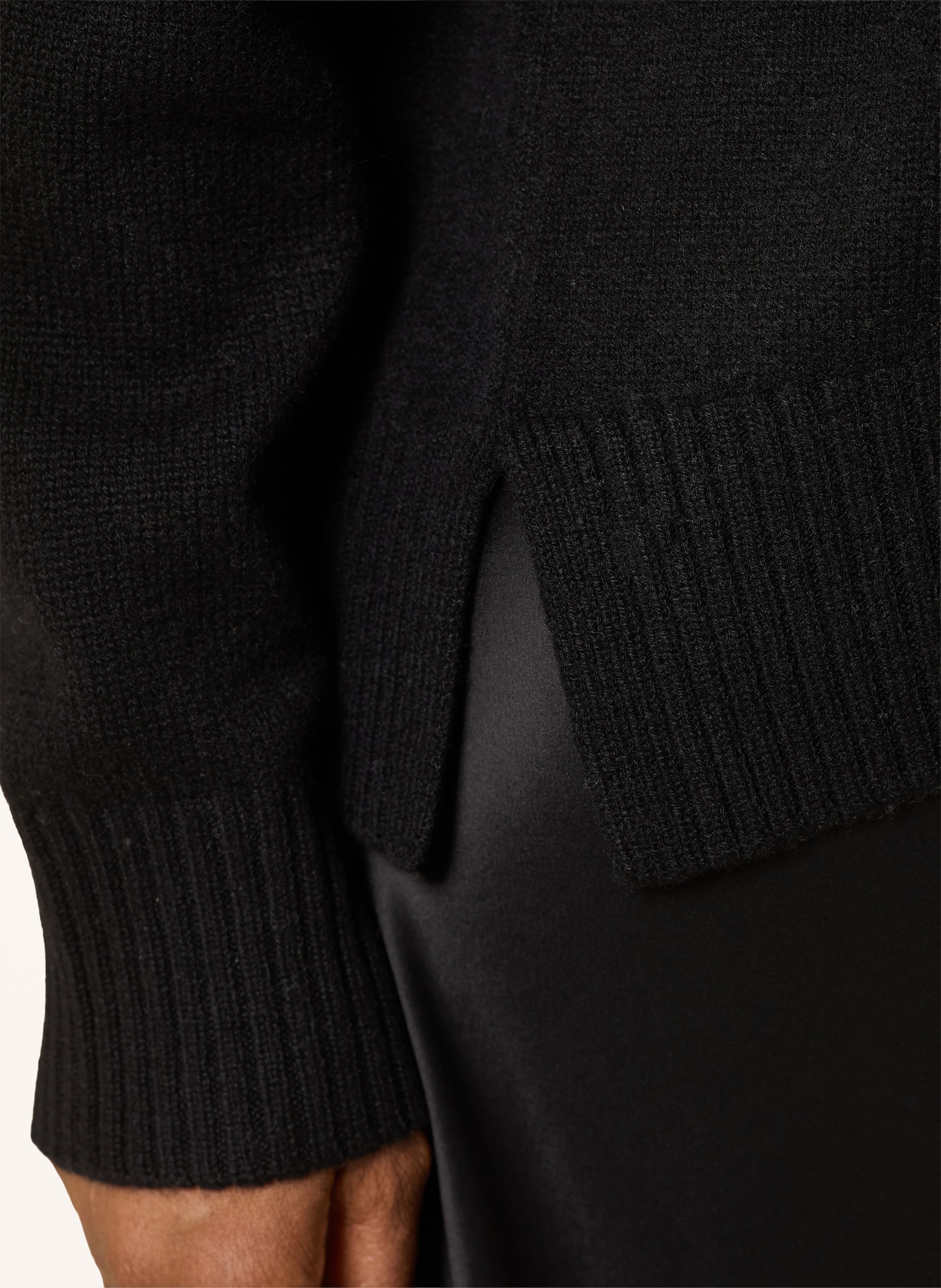Thumbnail - (The Mercer) N.Y. Cashmere-Pullover schwarz