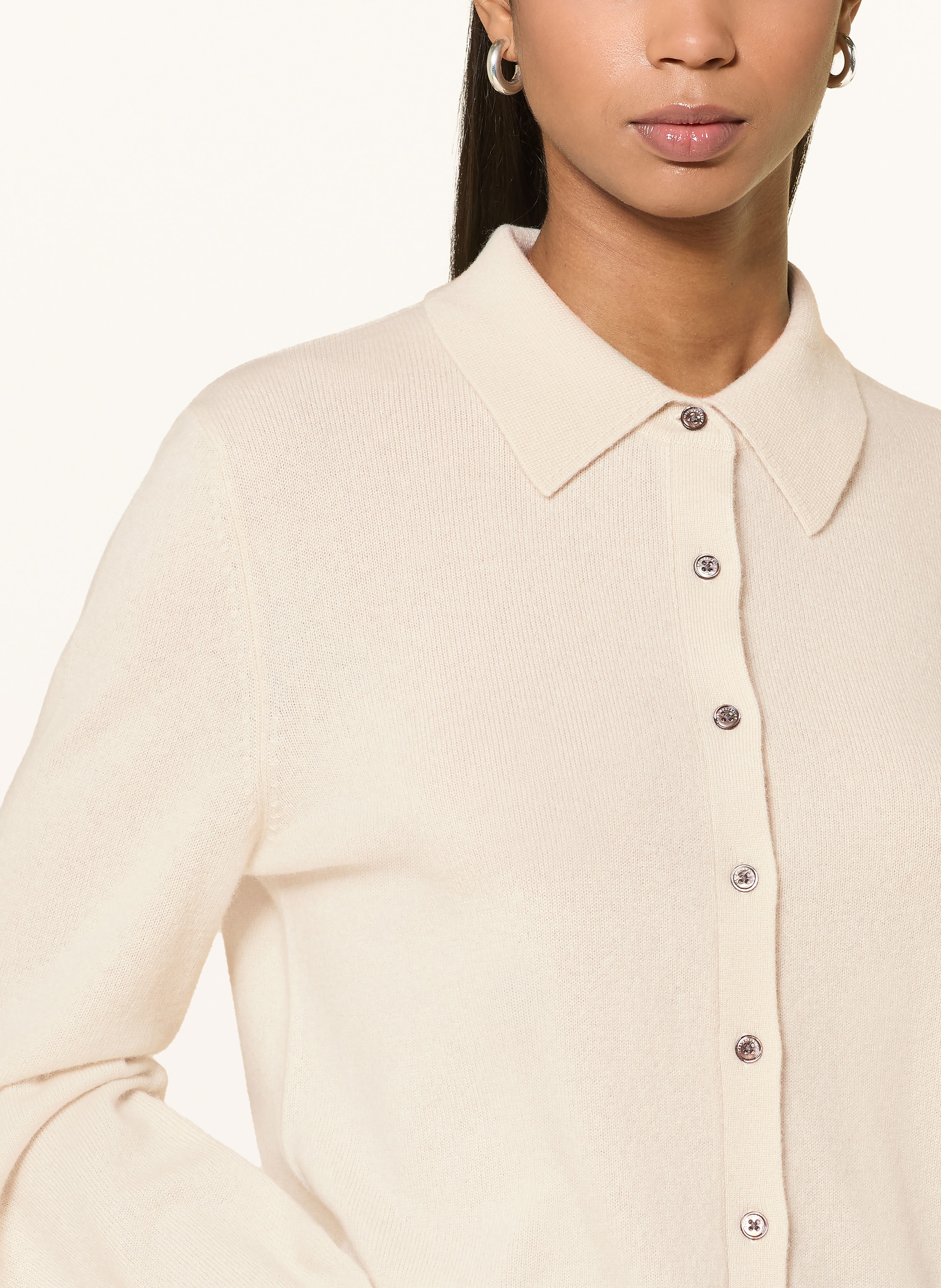 Thumbnail - (The Mercer) N.Y. Strickjacke Aus Cashmere beige