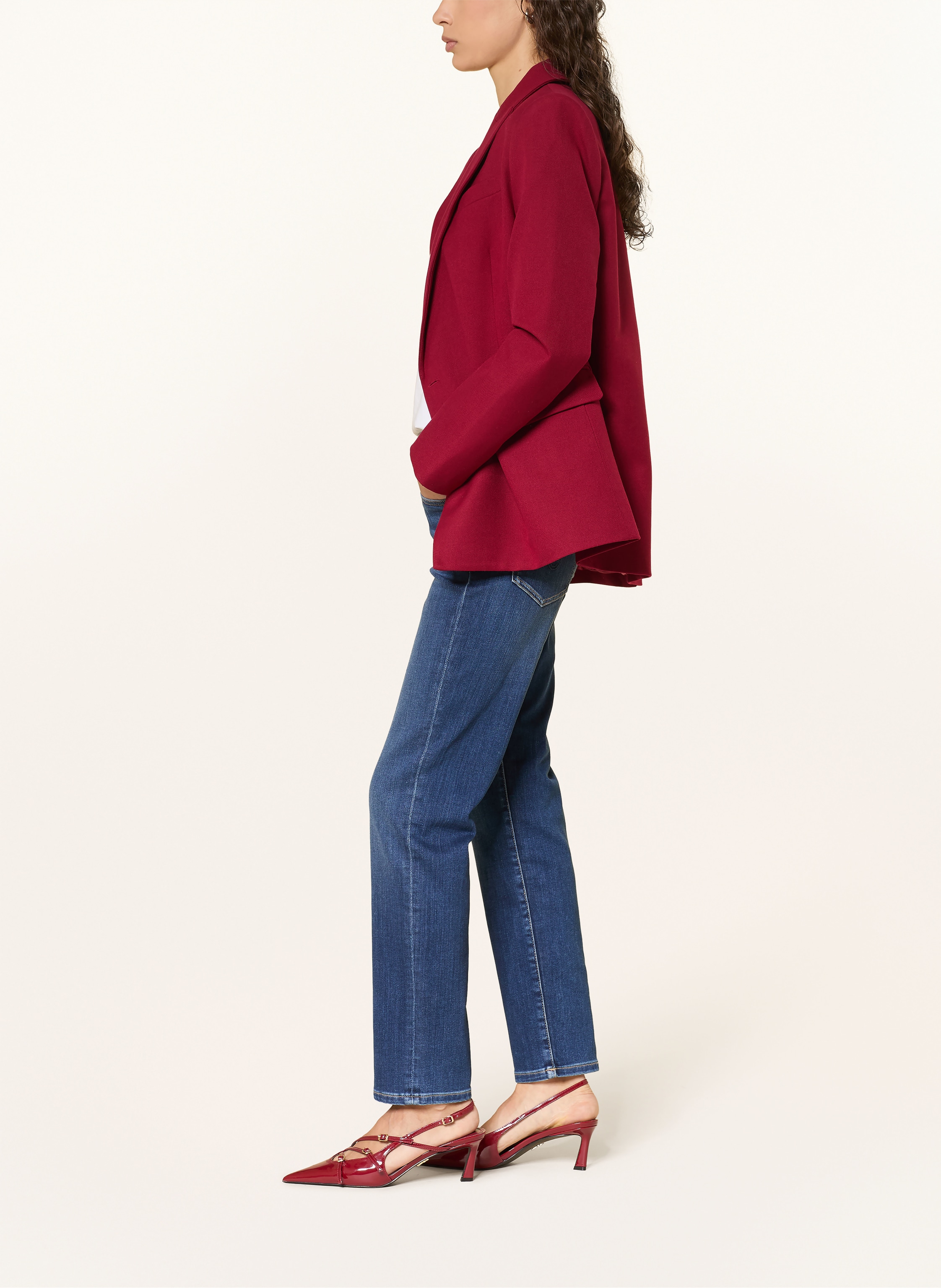 Thumbnail - Ag Jeans Straight Jeans Girlfriend blau