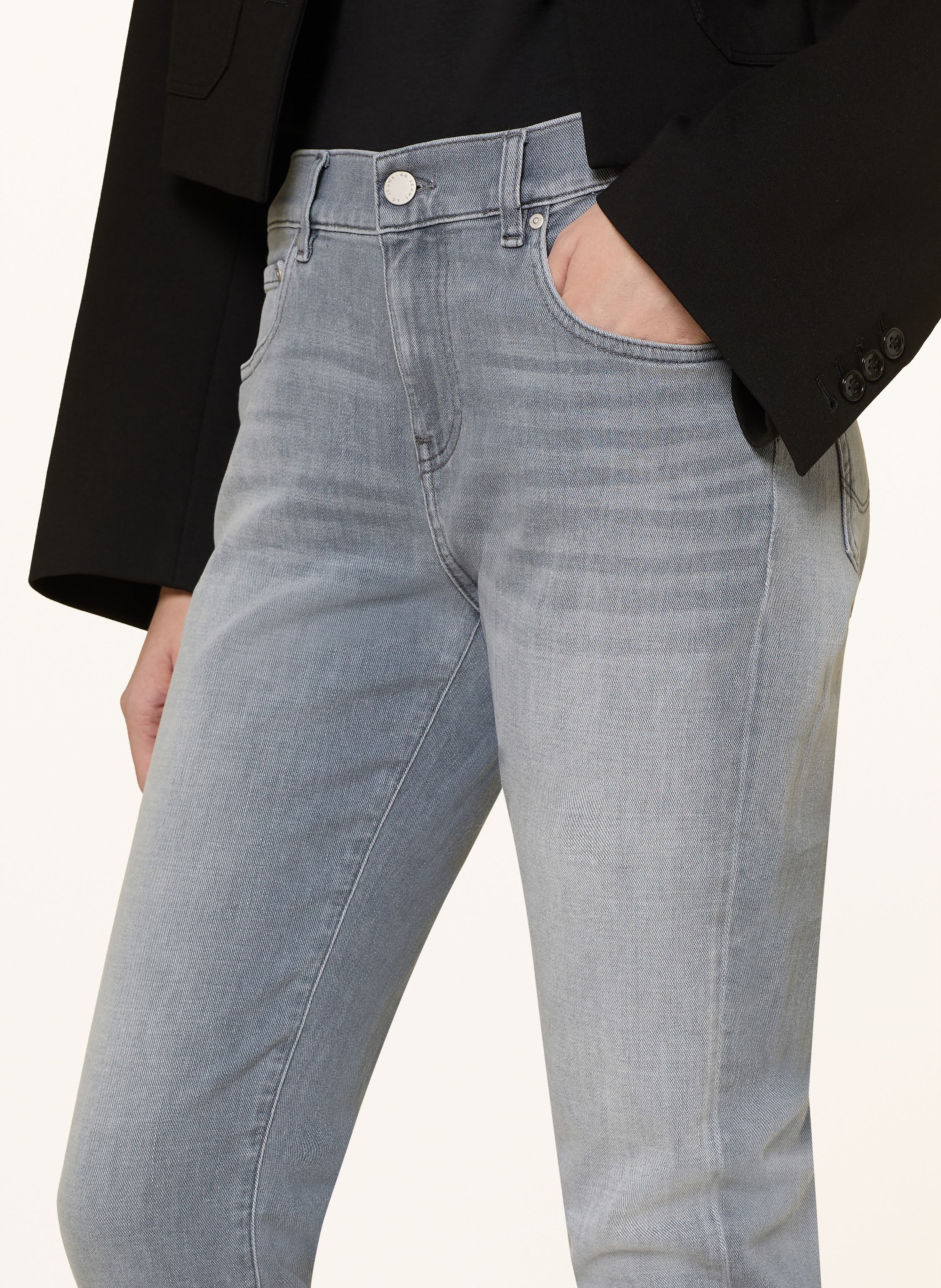 Thumbnail - Ag Jeans Straight Jeans grau