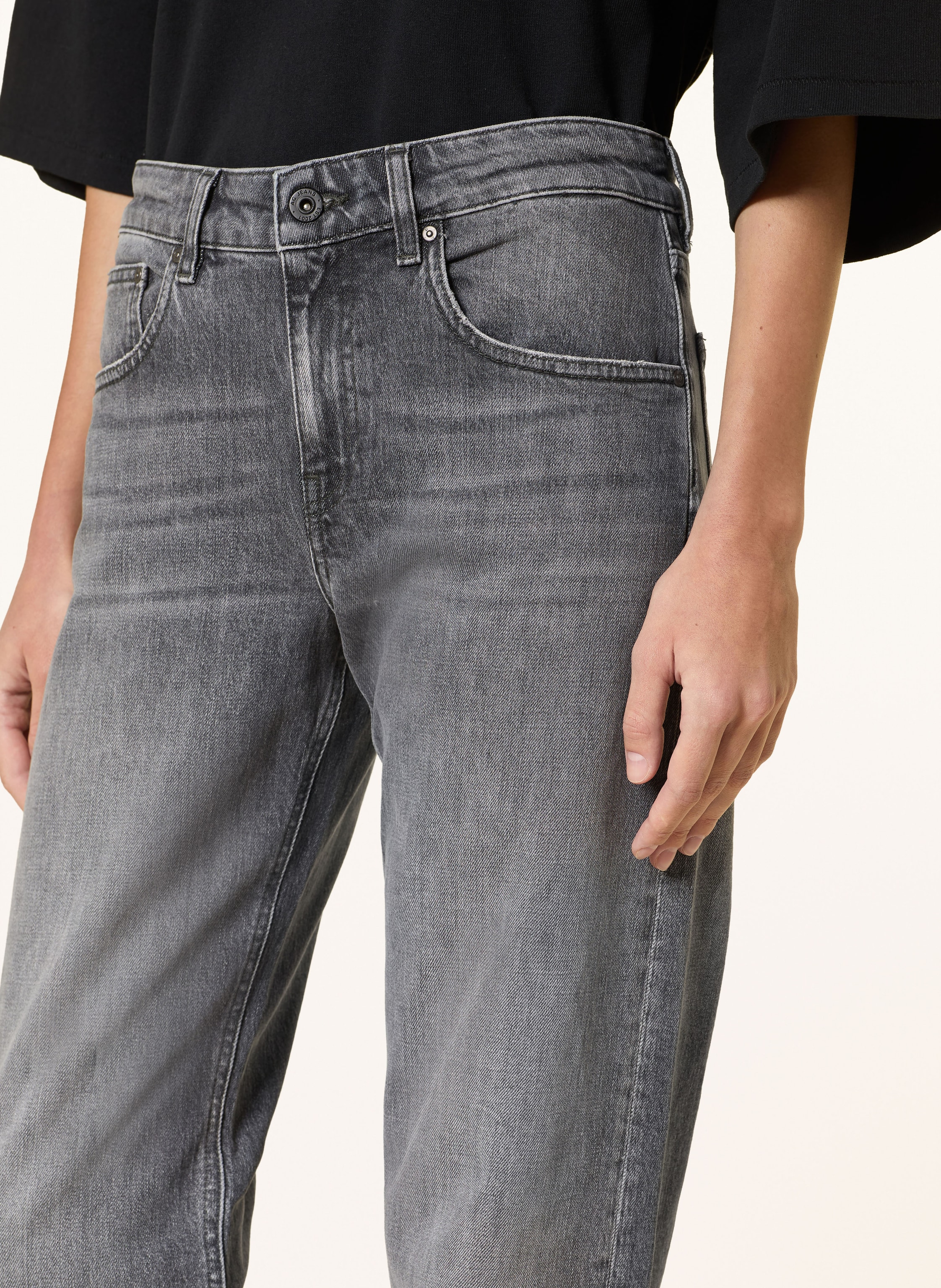 Thumbnail - Ag Jeans Straight Jeans Sienna grau