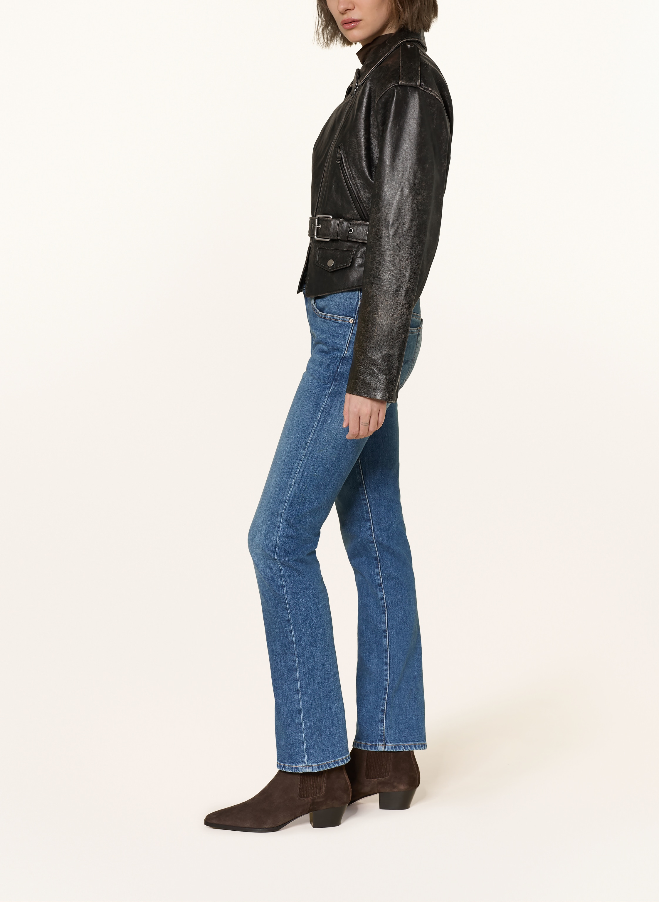 Thumbnail - Ag Jeans Straight Jeans Cologne blau