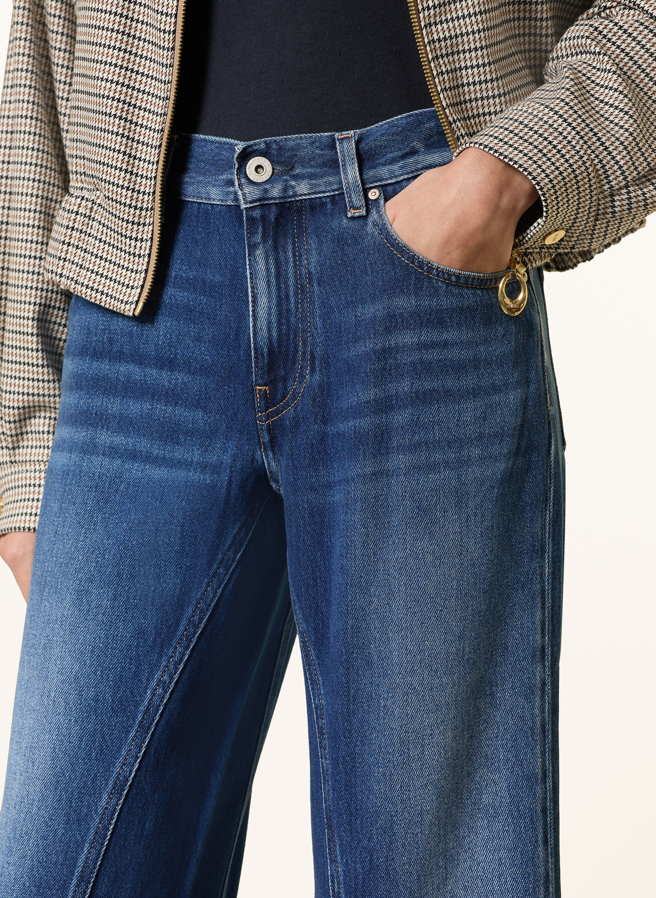 Thumbnail - Ag Jeans Flared Jeans Milan blau