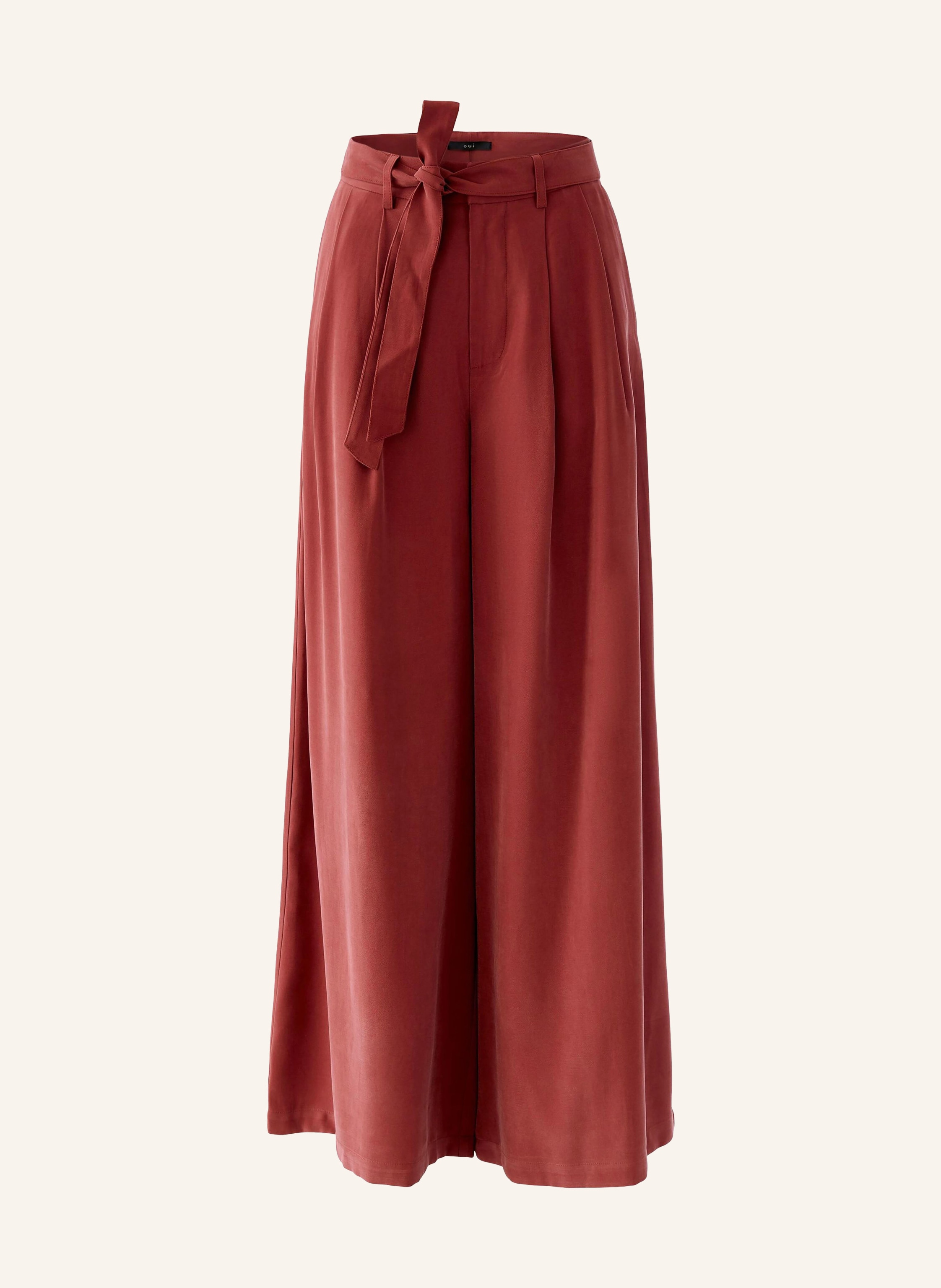 Oui Marlenehose rot