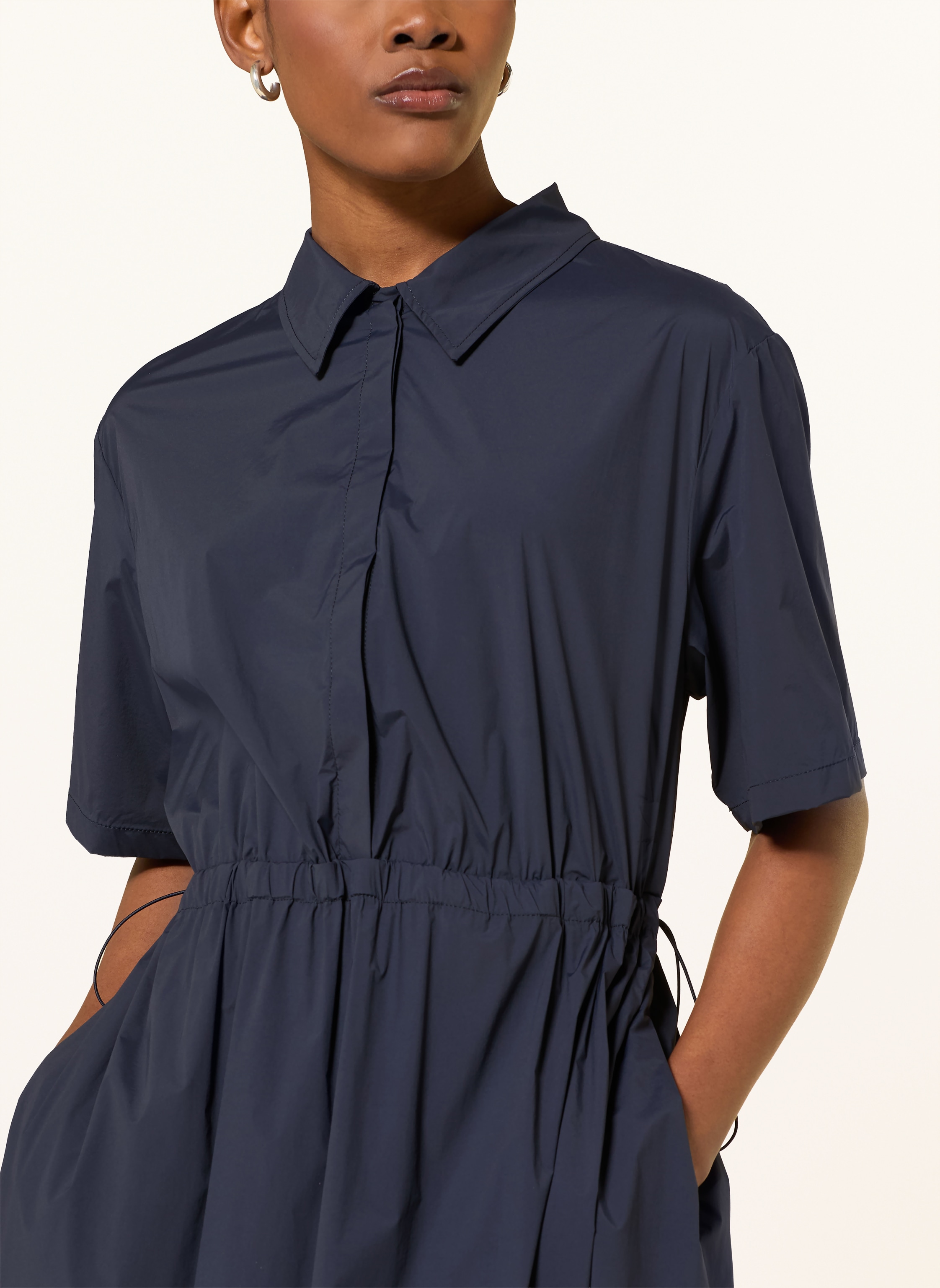 Thumbnail - Herno Hemdblusenkleid blau