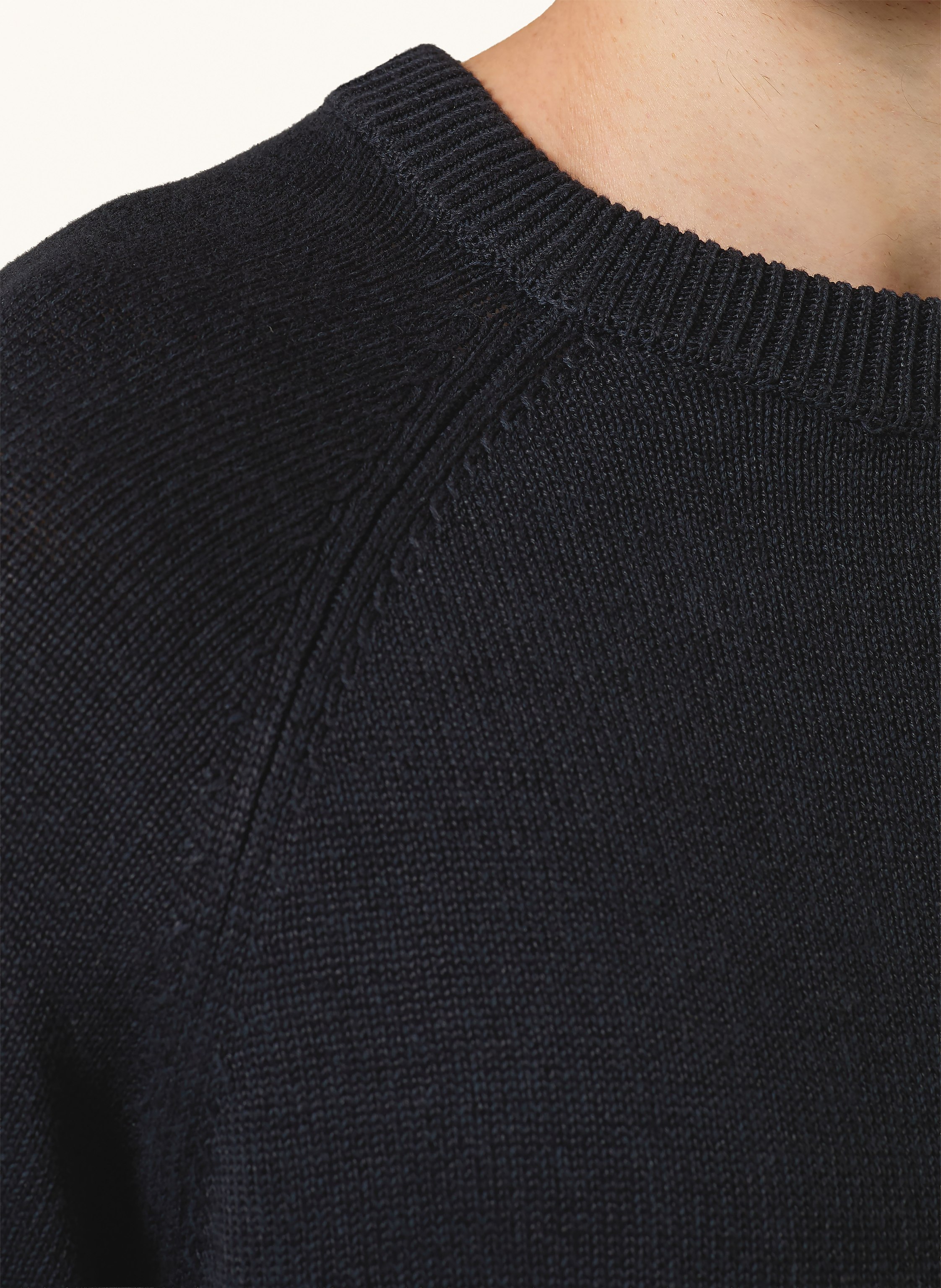 Thumbnail - Strokesman's Pullover Mit Leinen blau